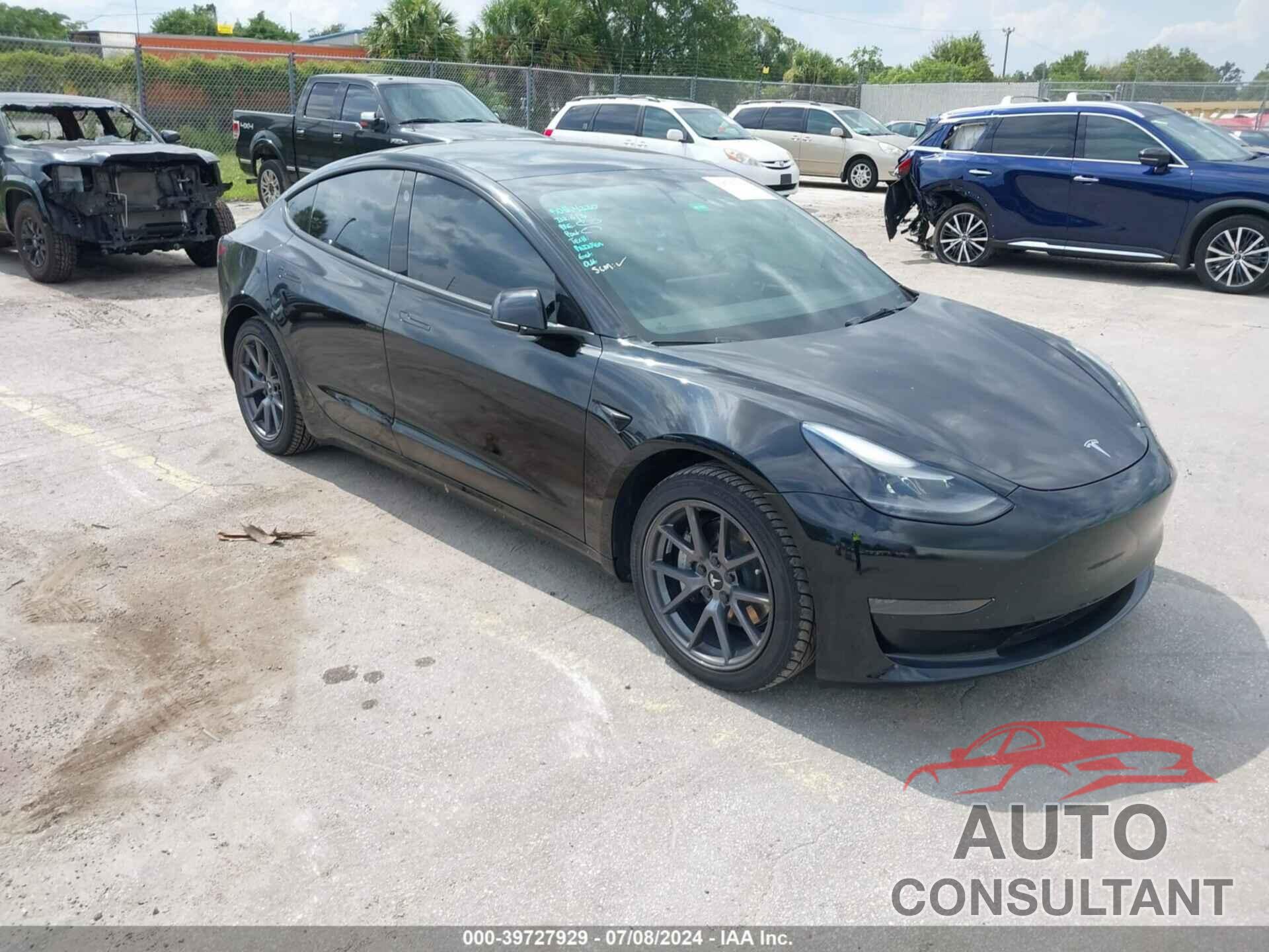 TESLA MODEL 3 2022 - 5YJ3E1EA4NF101329