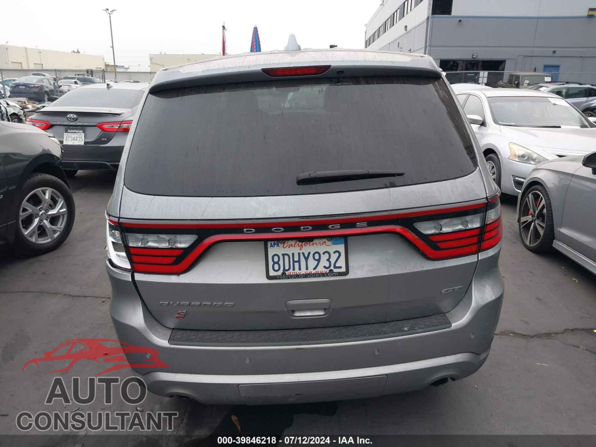 DODGE DURANGO 2018 - 1C4RDJDG8JC329490