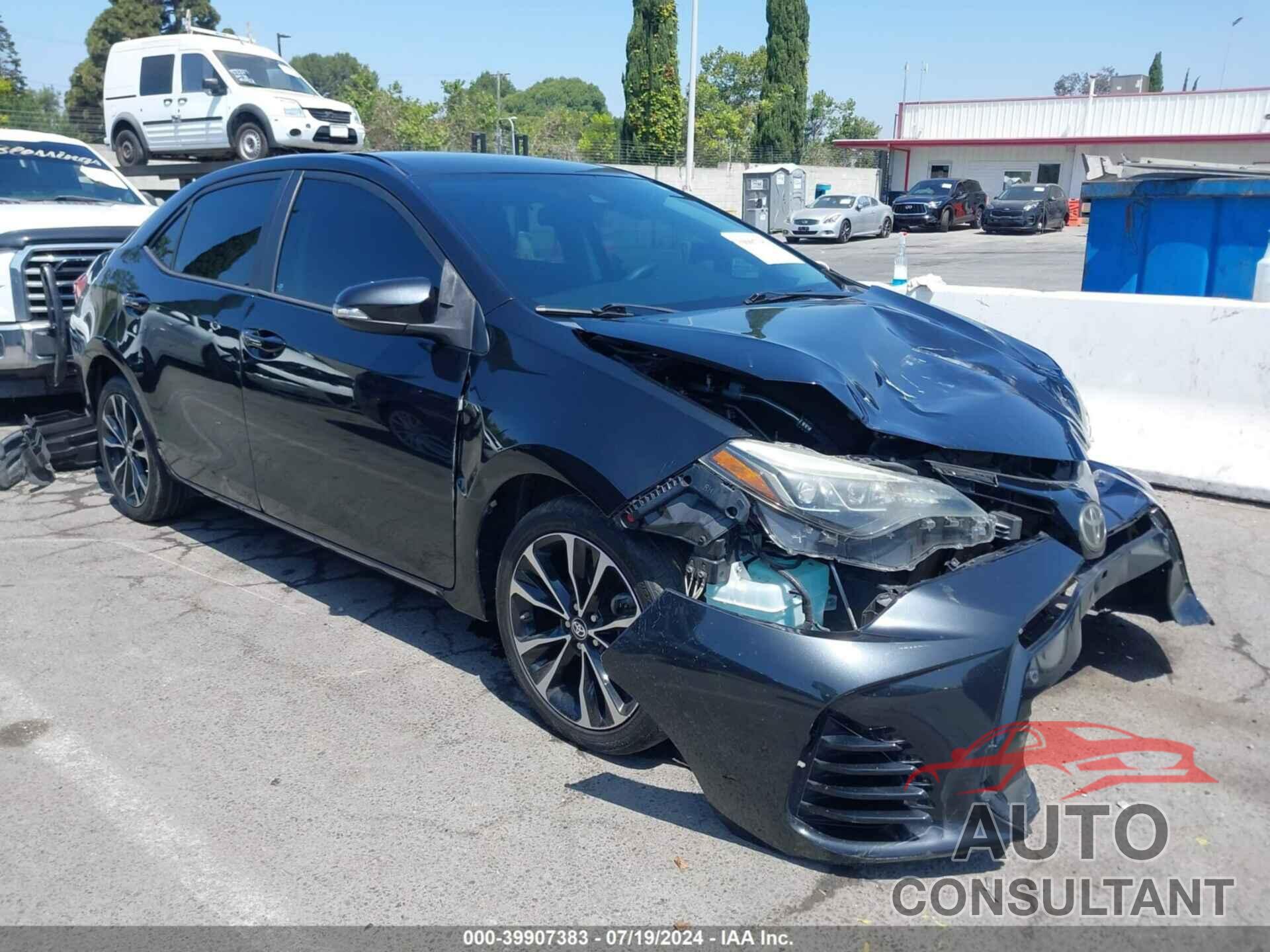 TOYOTA COROLLA 2017 - 2T1BURHE4HC762170