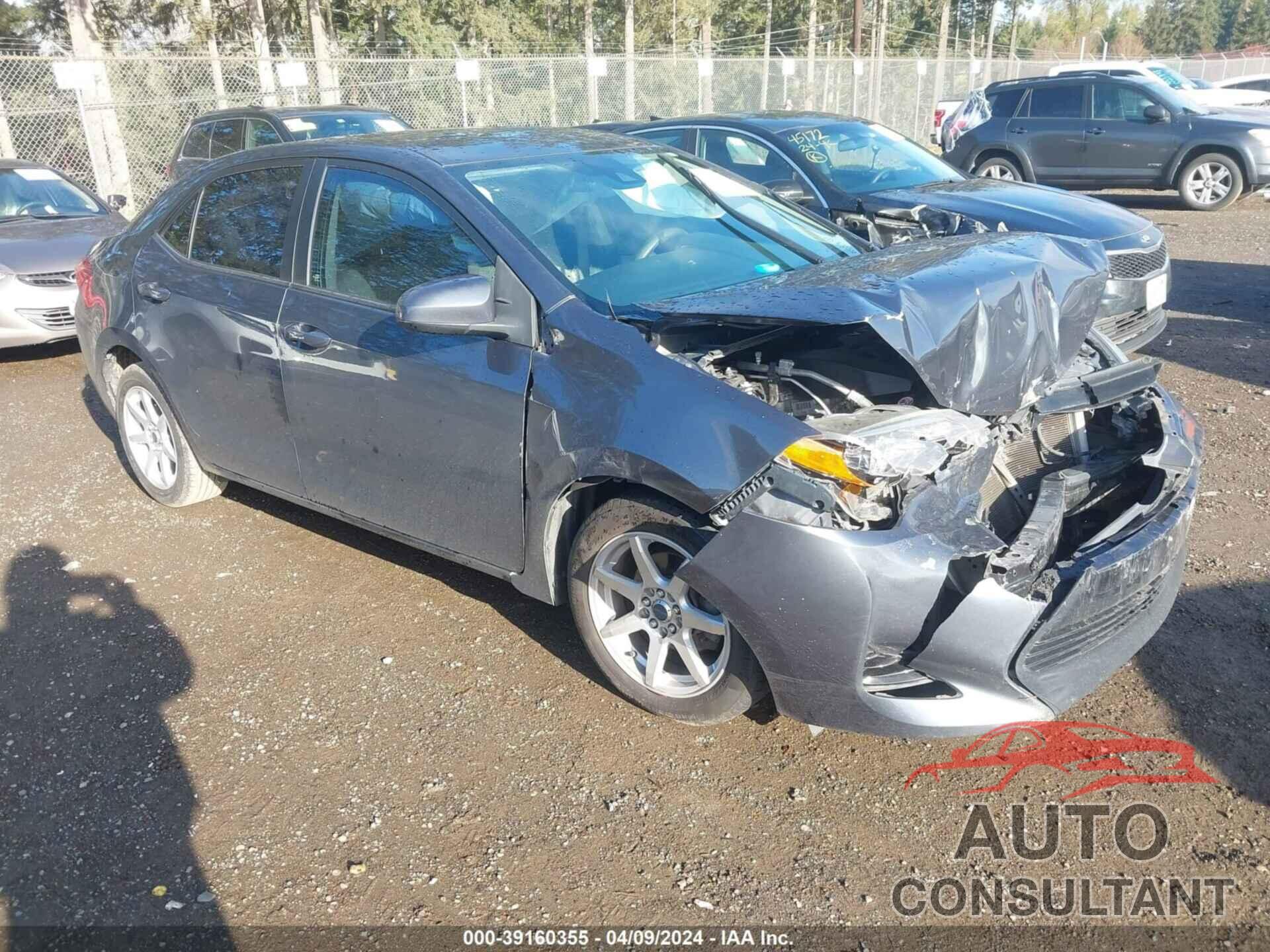 TOYOTA COROLLA 2017 - 5YFBURHEXHP733577
