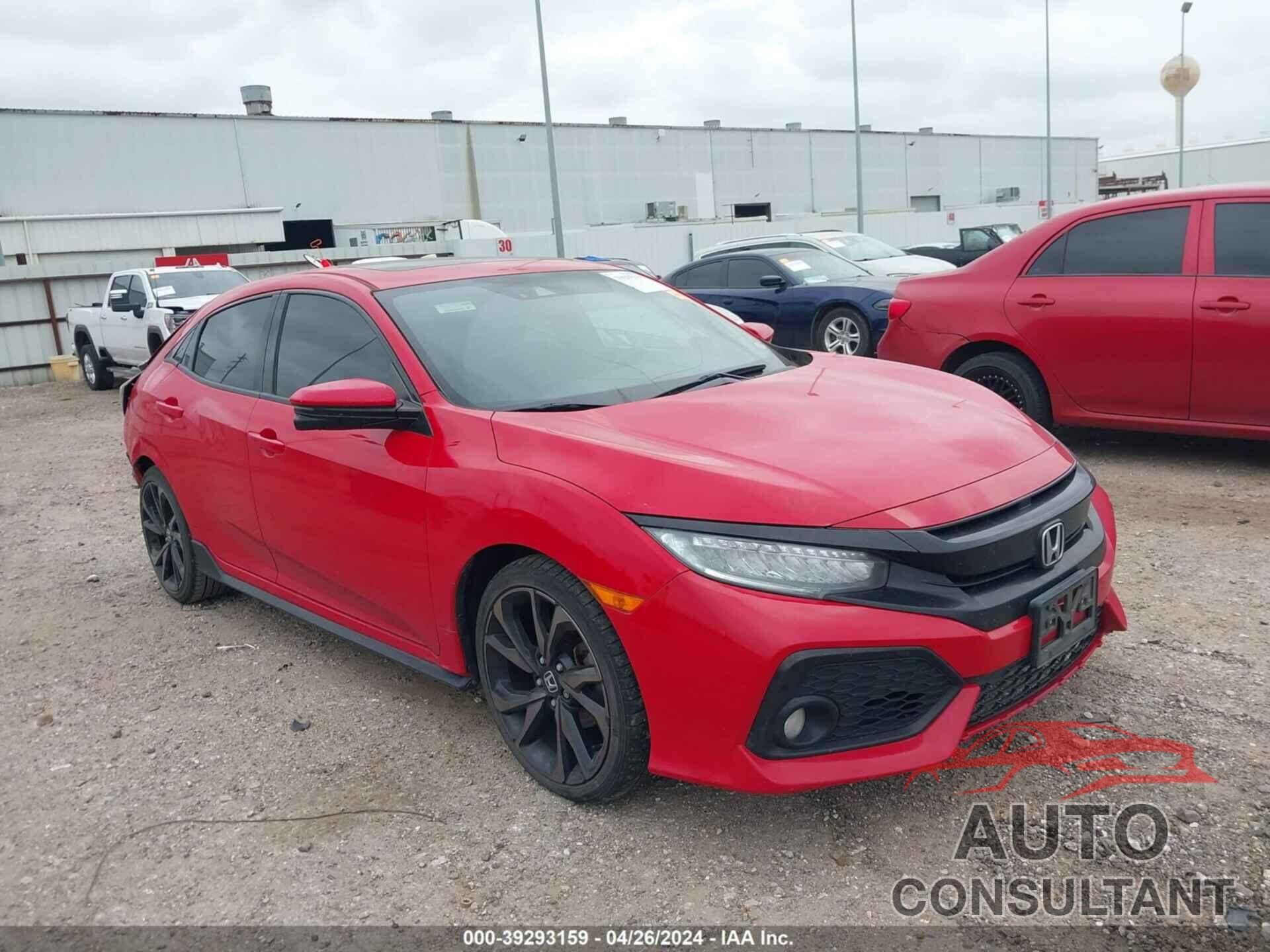 HONDA CIVIC 2019 - SHHFK7H99KU212625