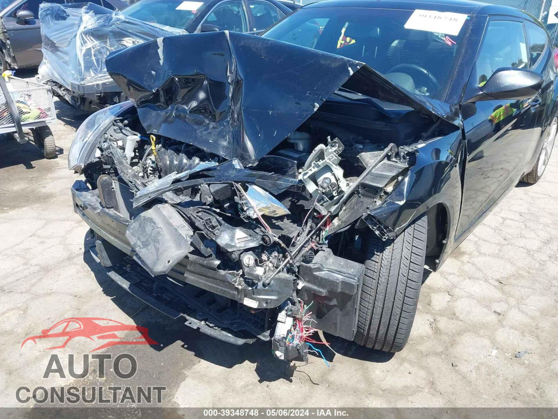 HYUNDAI VELOSTER 2017 - KMHTC6AD3HU324651