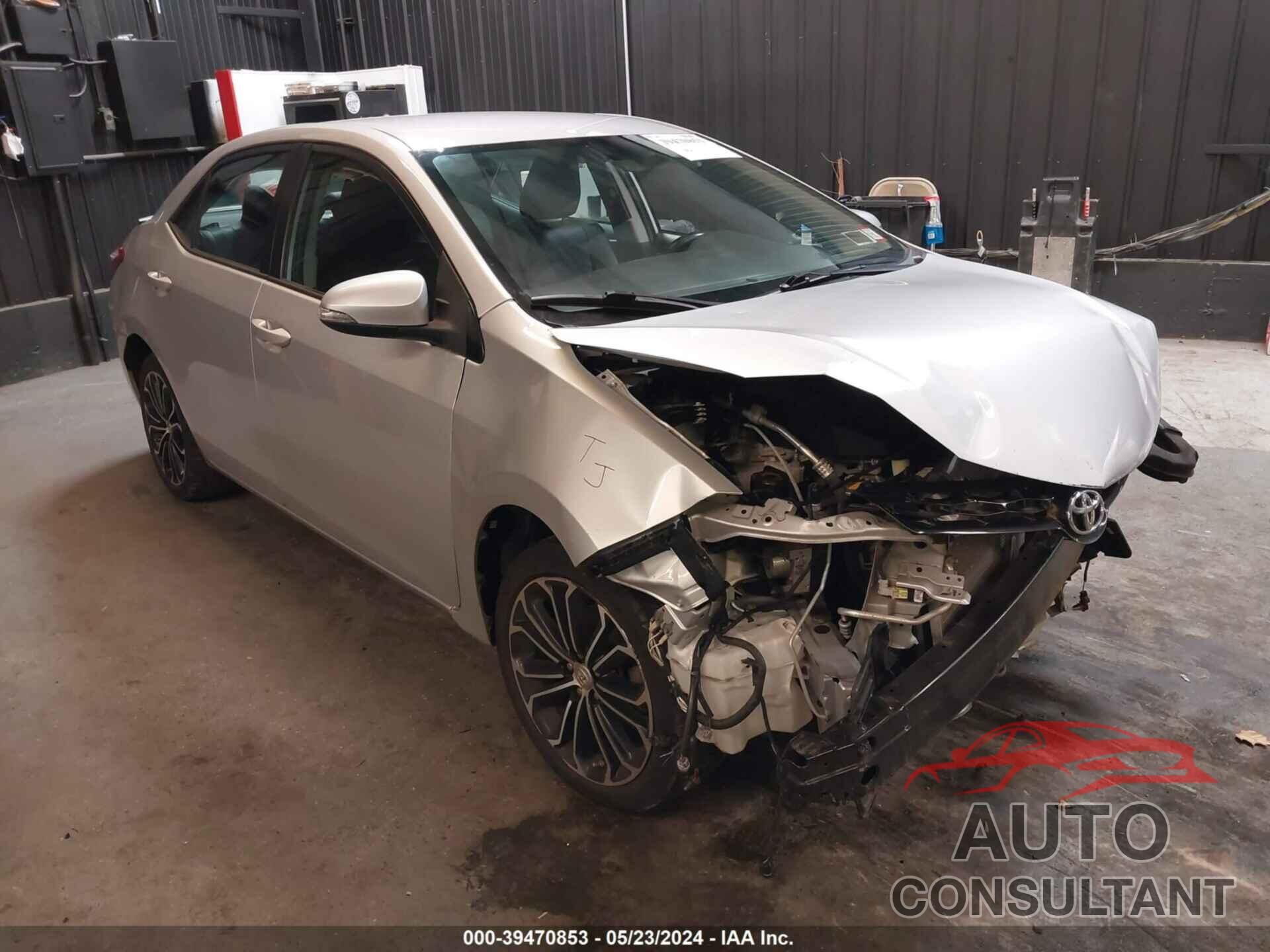 TOYOTA COROLLA 2016 - 2T1BURHE3GC678470