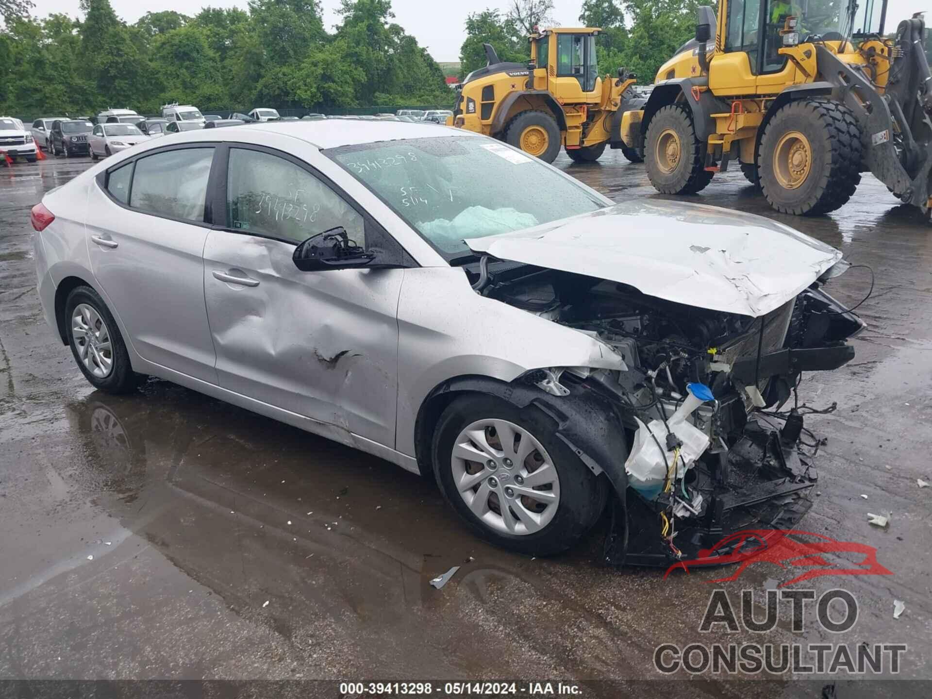 HYUNDAI ELANTRA 2018 - 5NPD74LF6JH272433