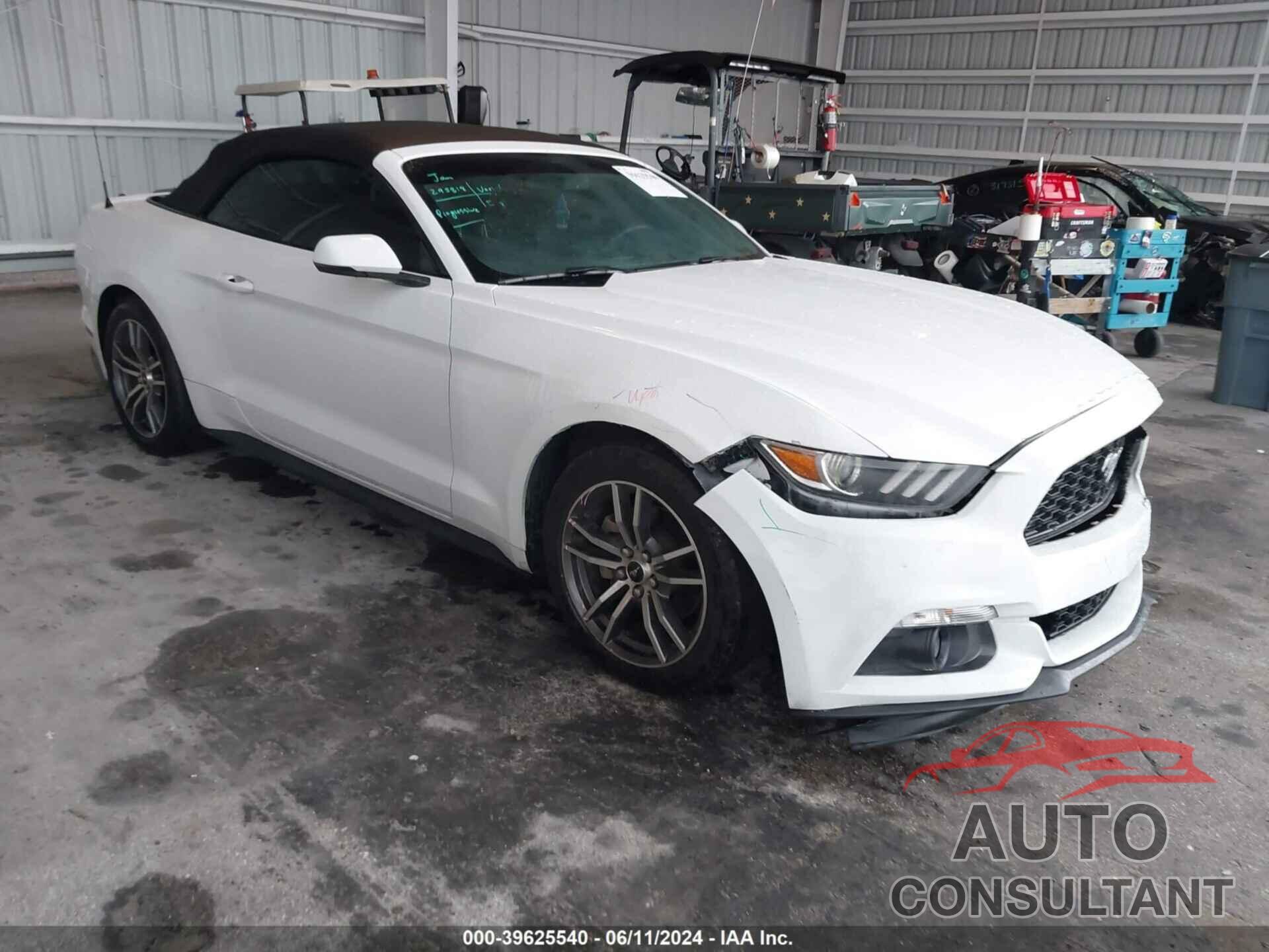 FORD MUSTANG 2017 - 1FATP8UH0H5287402