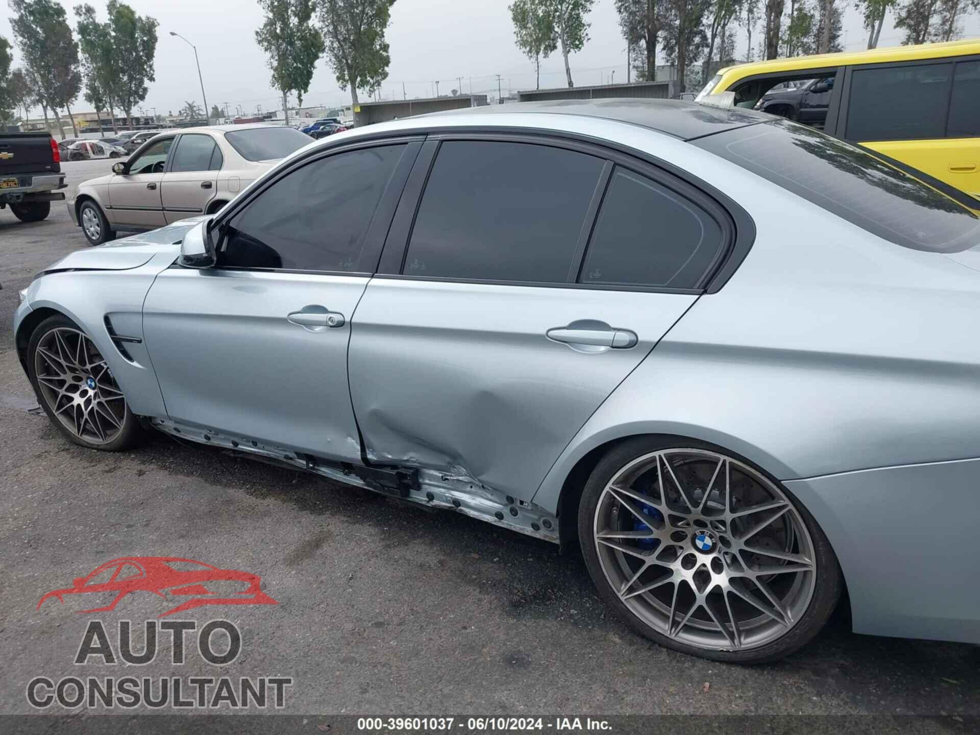 BMW M3 2017 - WBS8M9C59H5G83331