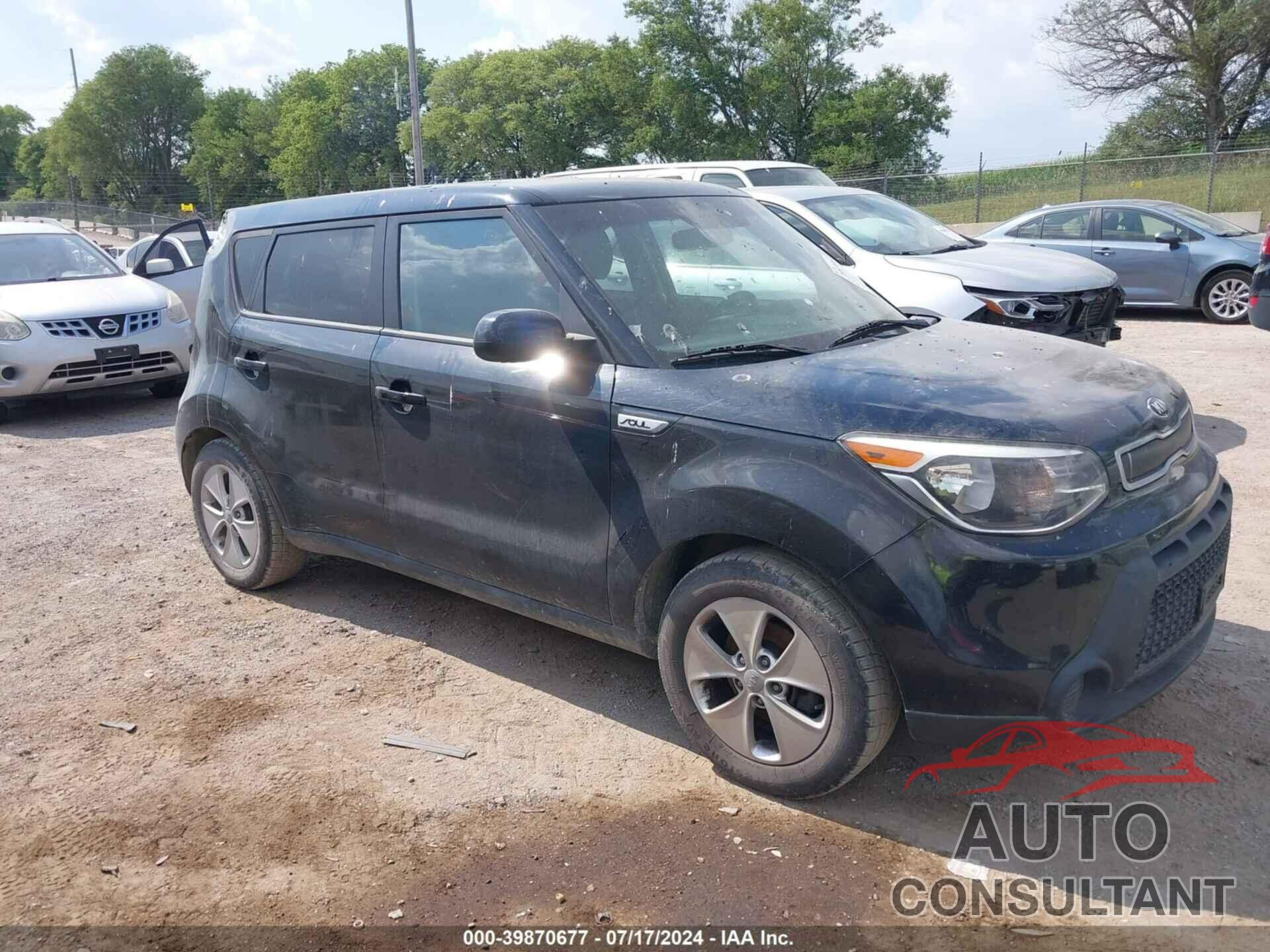 KIA SOUL 2016 - KNDJN2A23G7247791