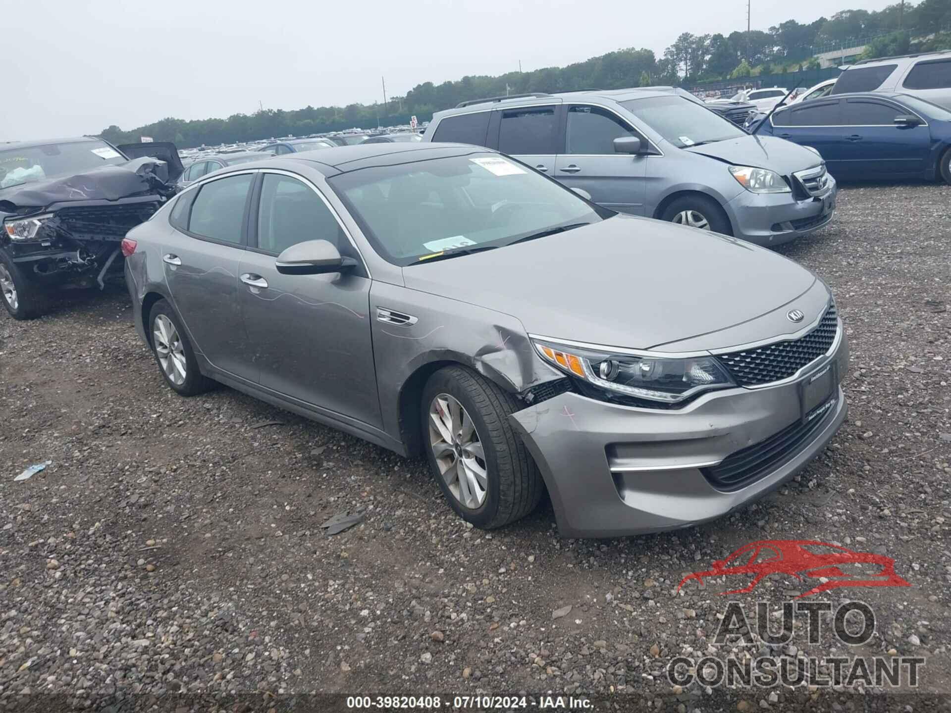 KIA OPTIMA 2018 - 5XXGU4L33JG270422