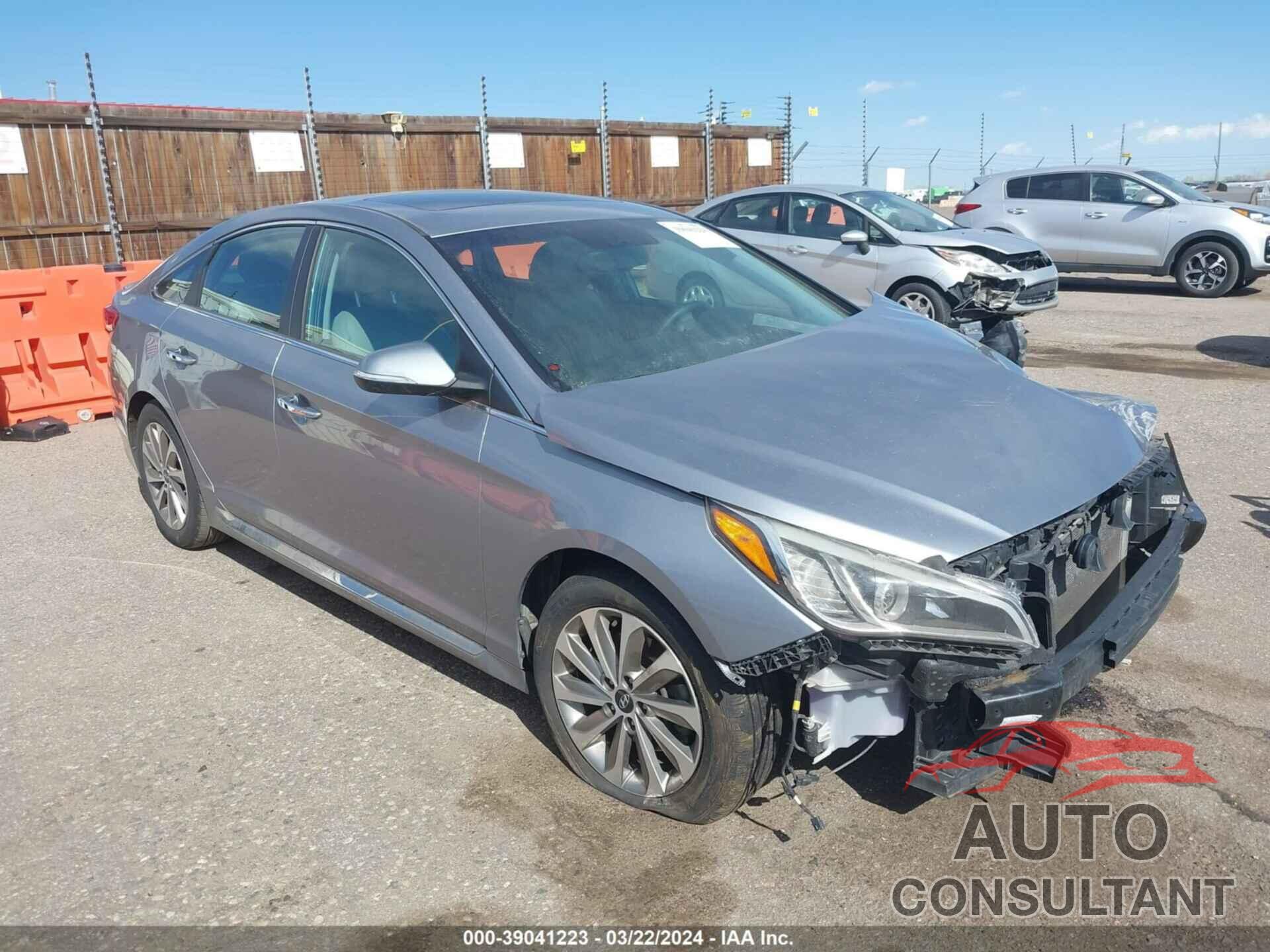 HYUNDAI SONATA 2017 - 5NPE34AF5HH579203