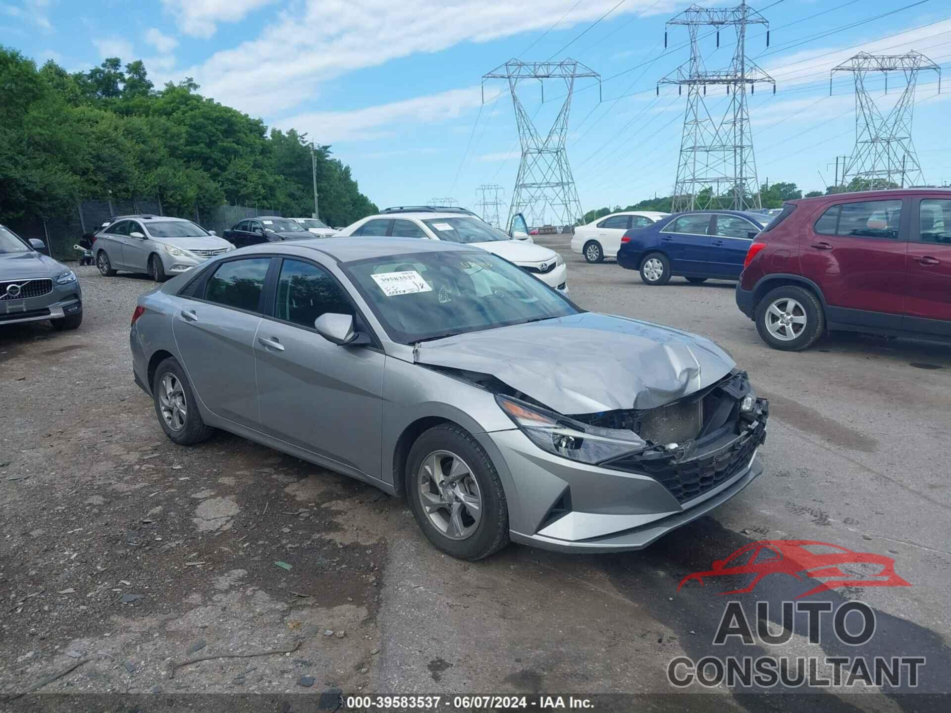 HYUNDAI ELANTRA 2021 - 5NPLL4AG6MH034993