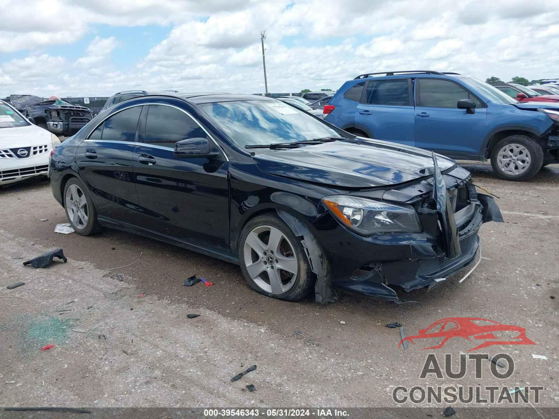 MERCEDES-BENZ CLA 250 2018 - WDDSJ4EB1JN569697