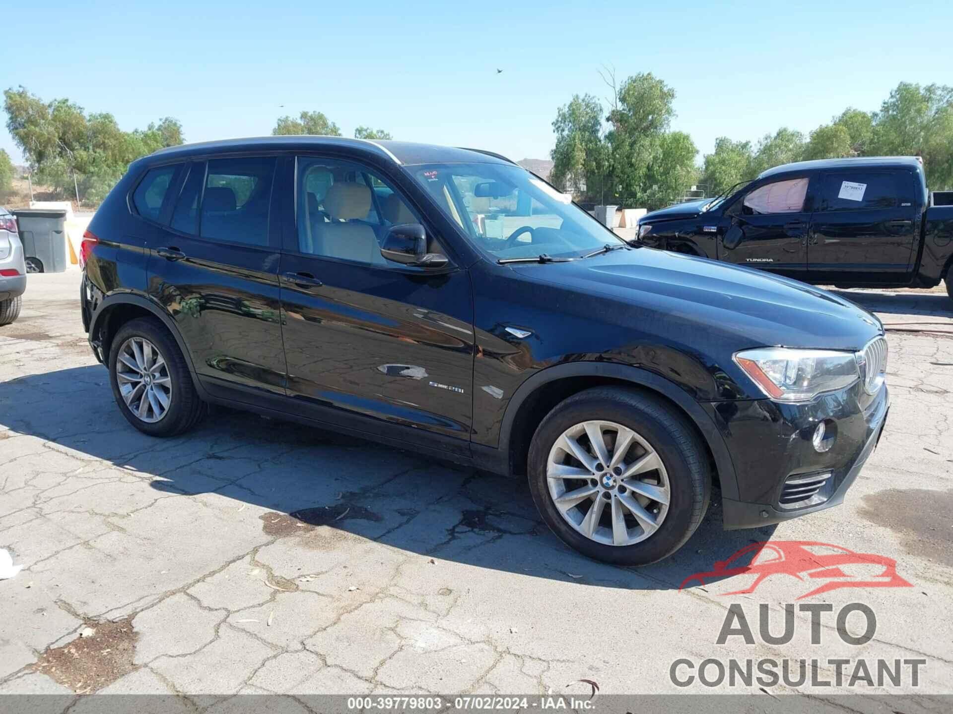 BMW X3 2017 - 5UXWZ7C31H0V88080