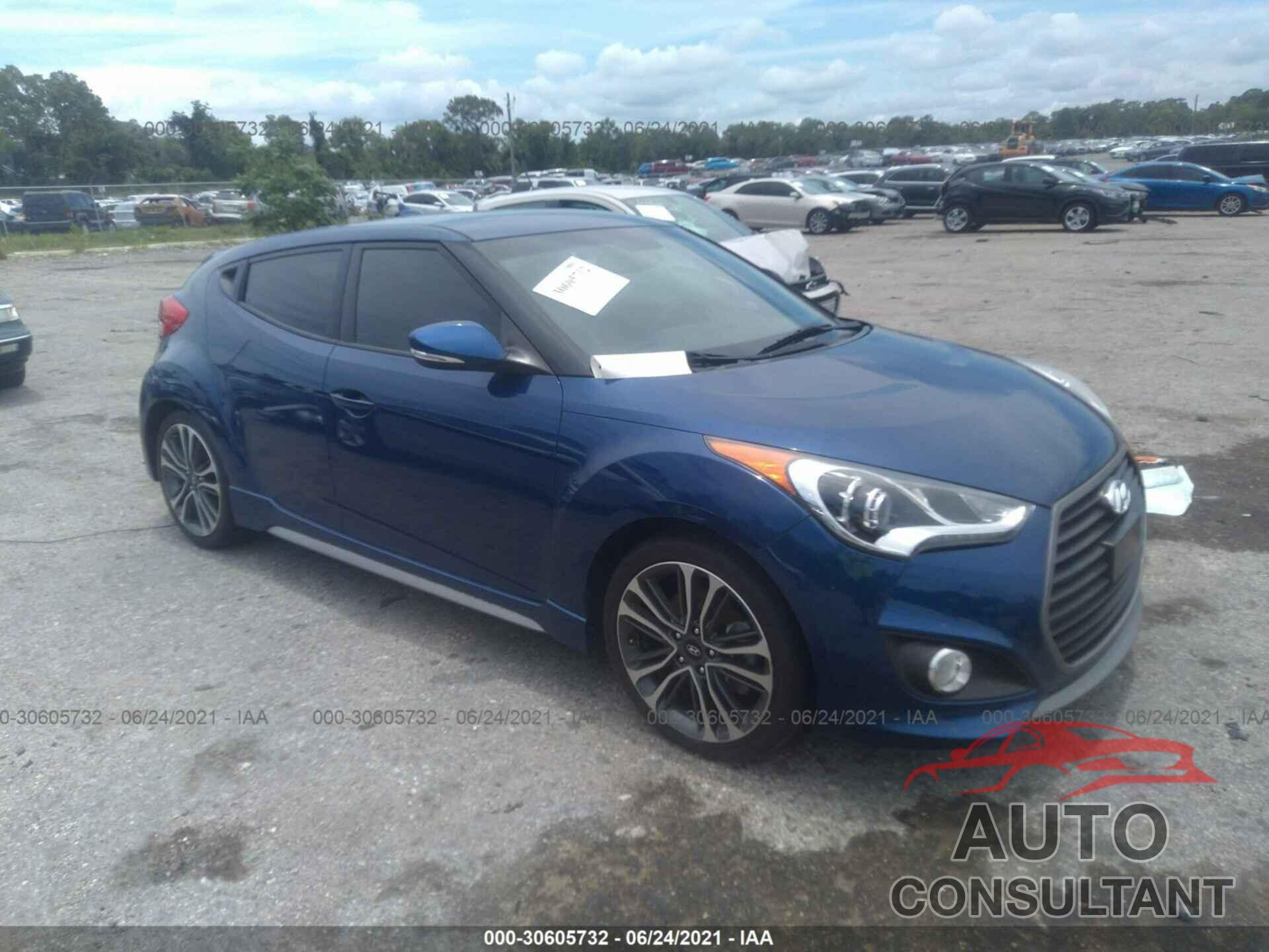 HYUNDAI VELOSTER 2016 - KMHTC6AE1GU274470