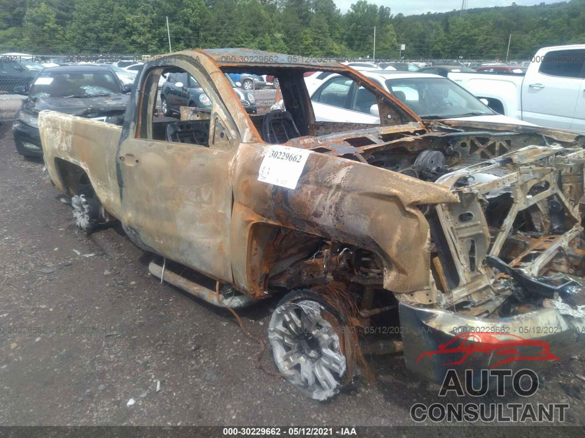 CHEVROLET SILVERADO 1500 2016 - 1GCNKNEC0GZ404101