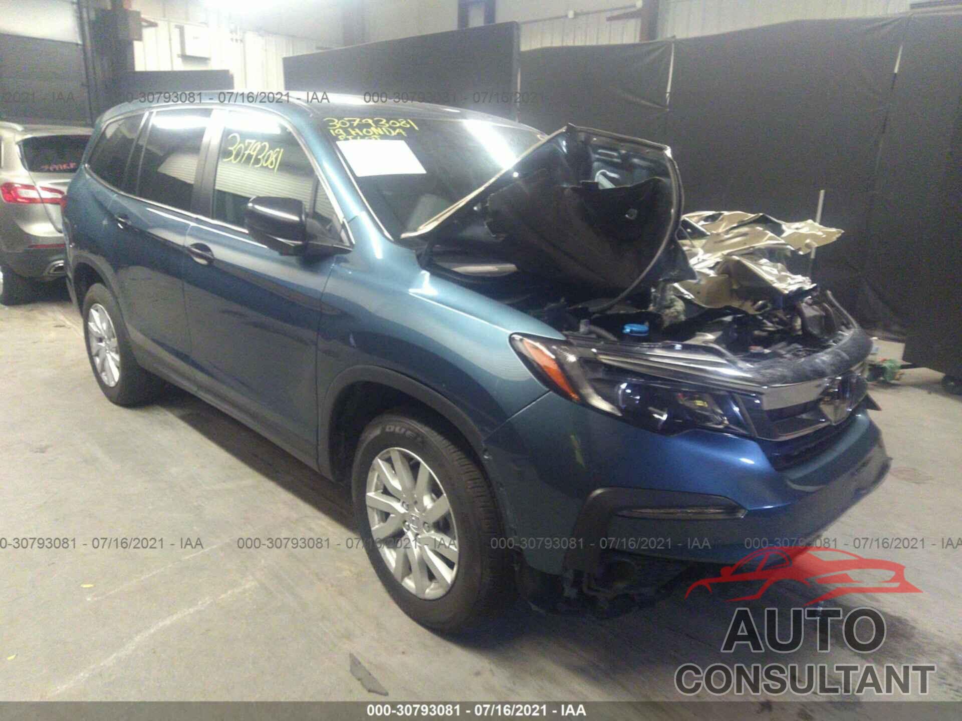 HONDA PILOT 2019 - 5FNYF6H13KB090962
