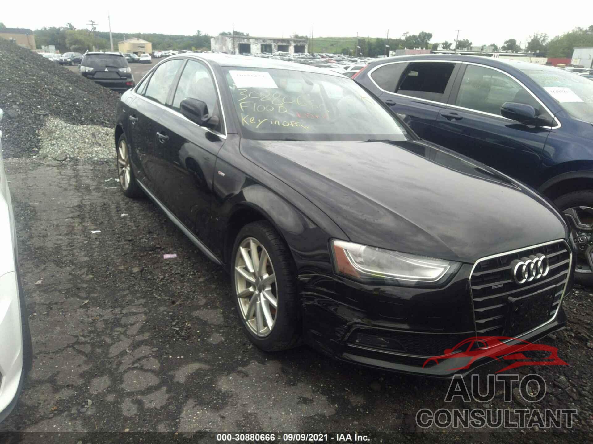 AUDI A4 2016 - WAUBFAFL8GA003700