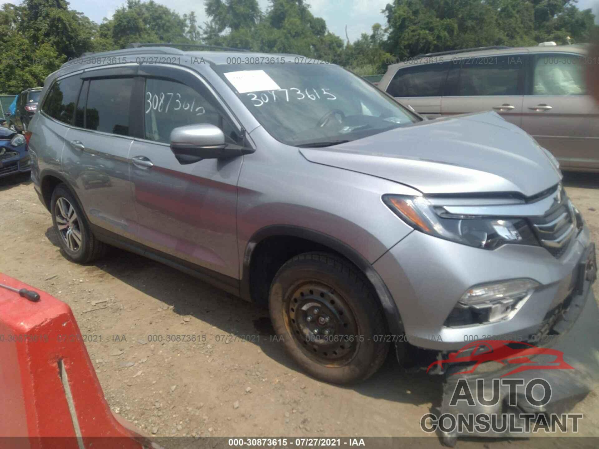 HONDA PILOT 2016 - 5FNYF6H32GB079086