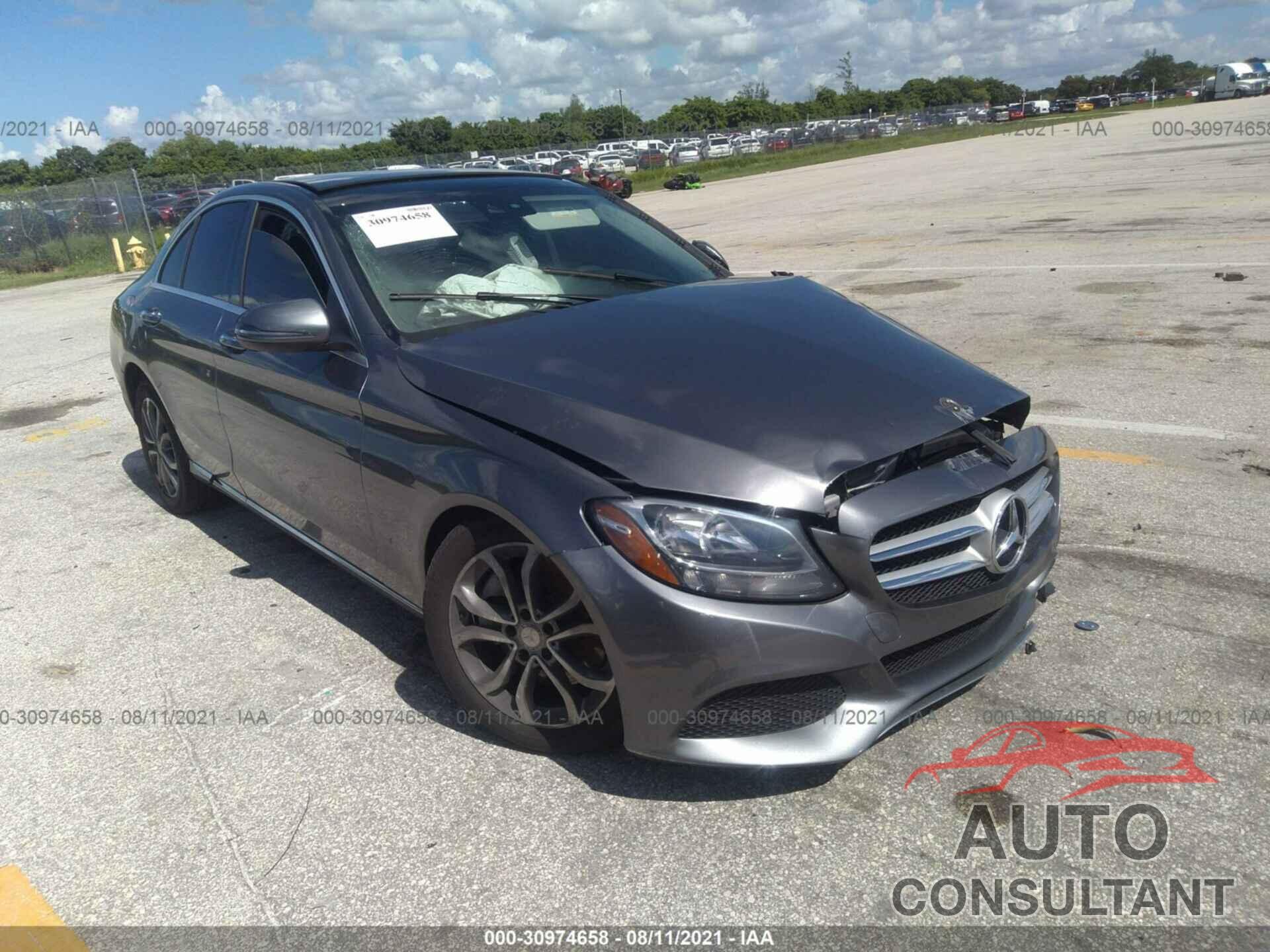 MERCEDES-BENZ C-CLASS 2017 - WDDWF4JB1HR259268