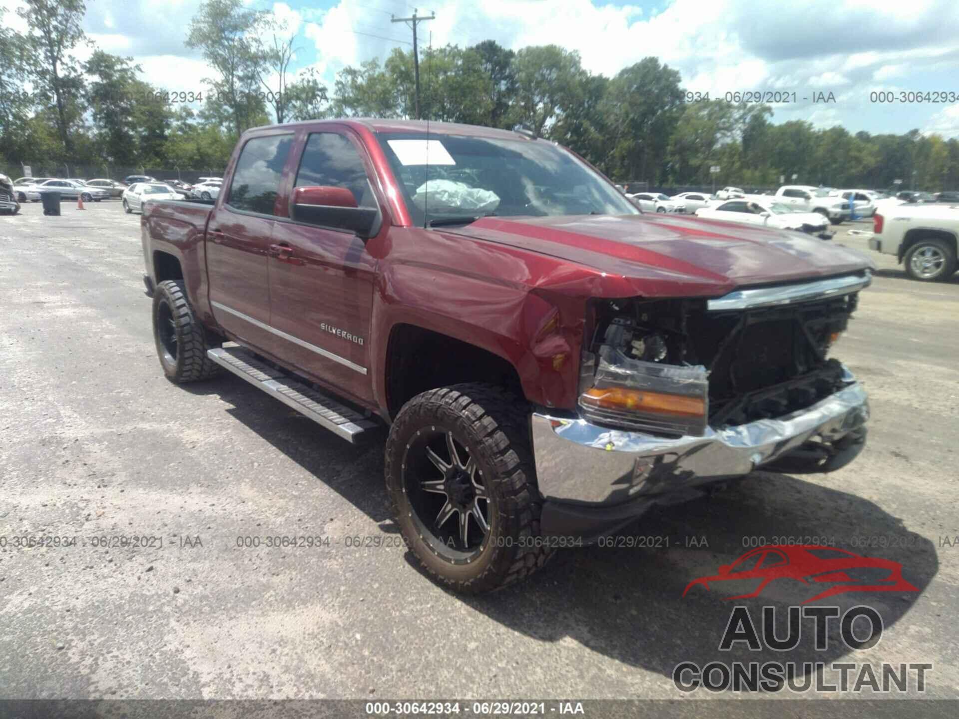 CHEVROLET SILVERADO 1500 2016 - 3GCUKREC0GG180377