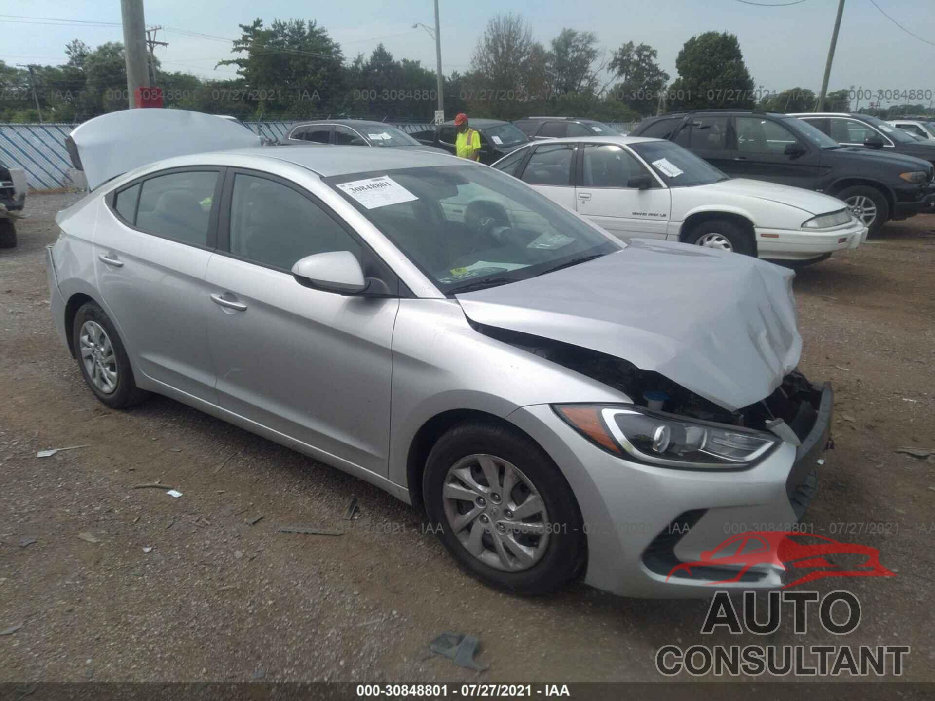 HYUNDAI ELANTRA 2018 - 5NPD74LFXJH274542