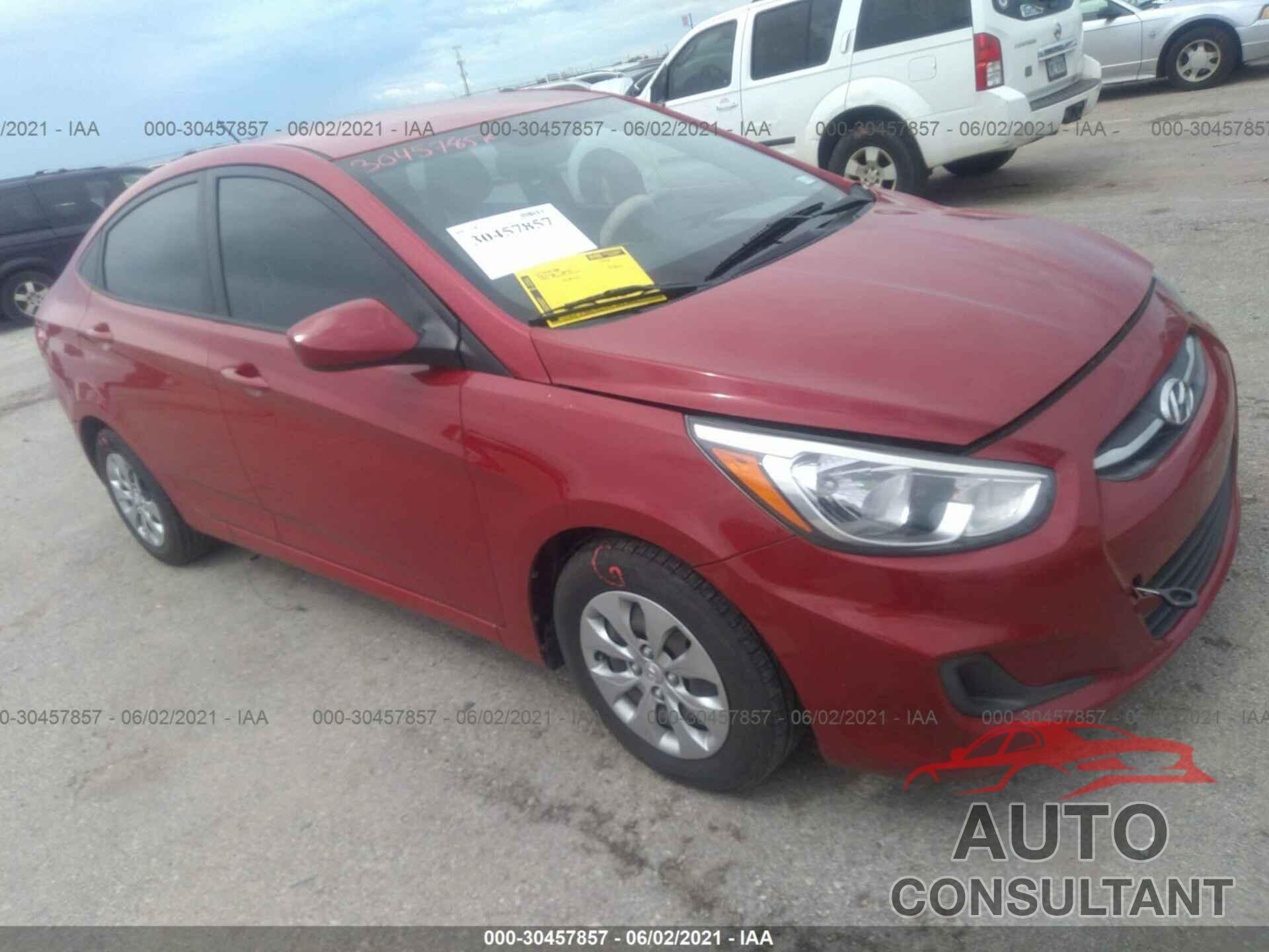 HYUNDAI ACCENT 2016 - KMHCT4AE4GU017937