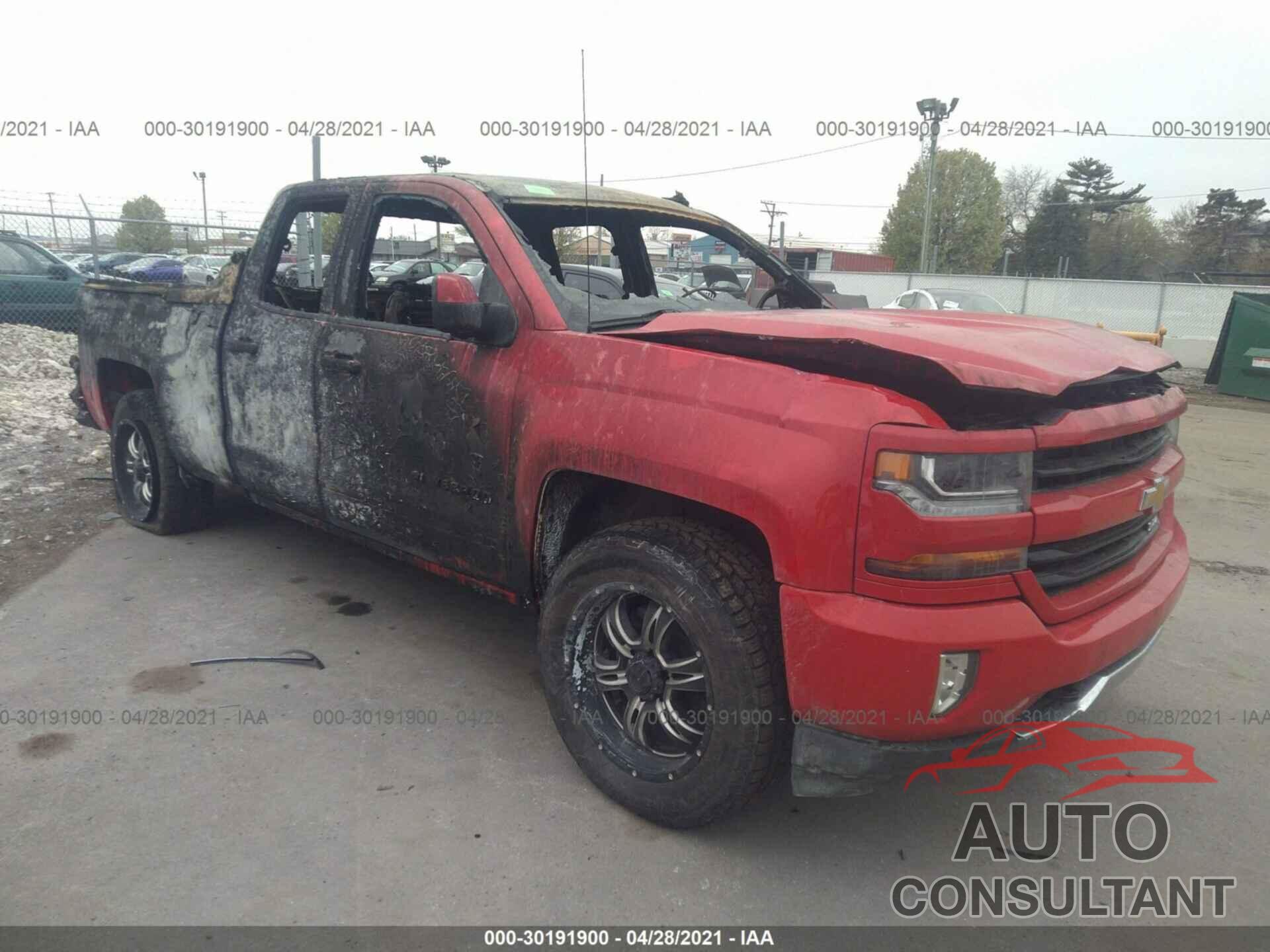 CHEVROLET SILVERADO 1500 2017 - 1GCVKREC2HZ249270