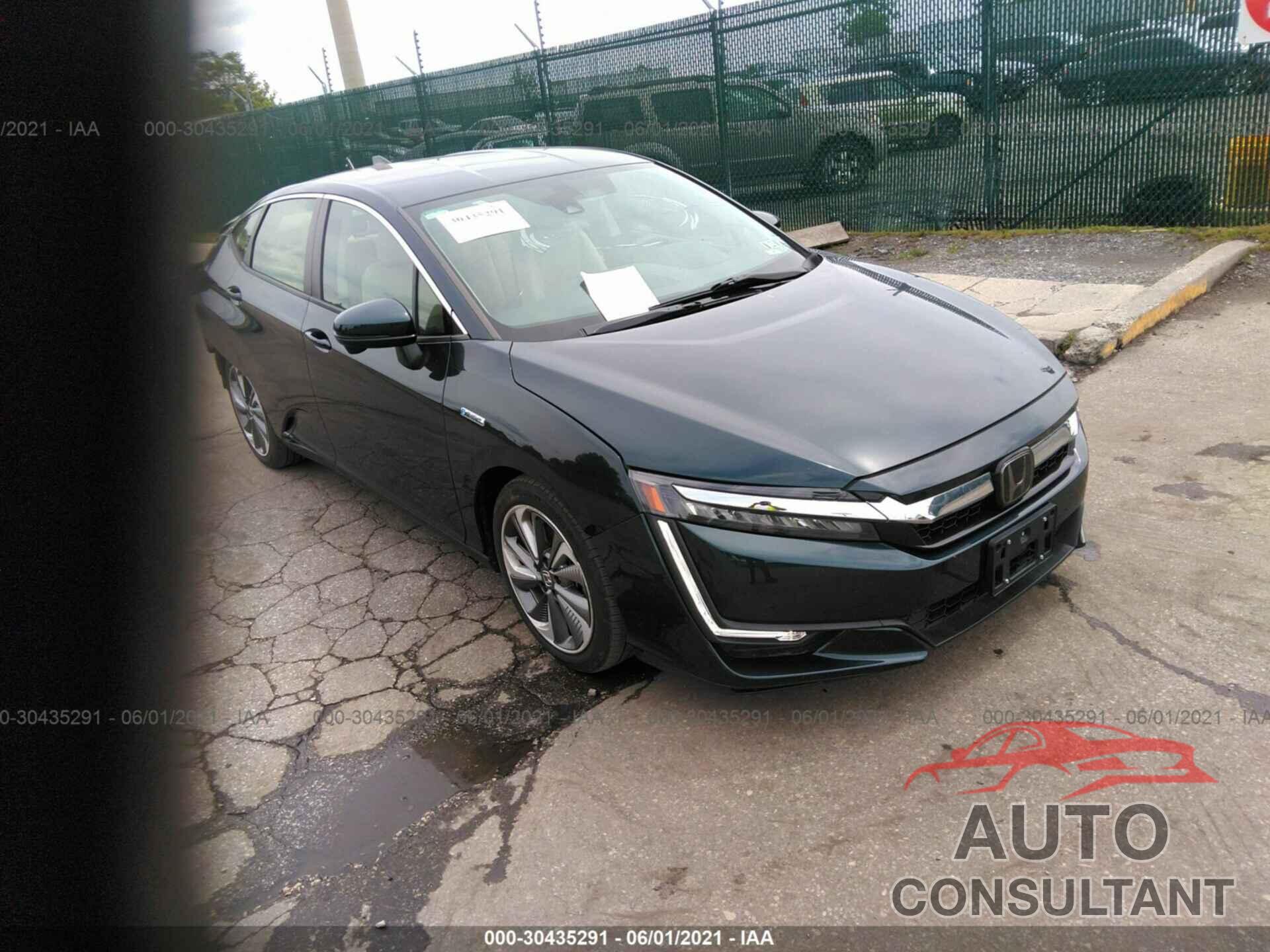 HONDA CLARITY PLUG-IN HYBRID 2018 - JHMZC5F1XJC016135