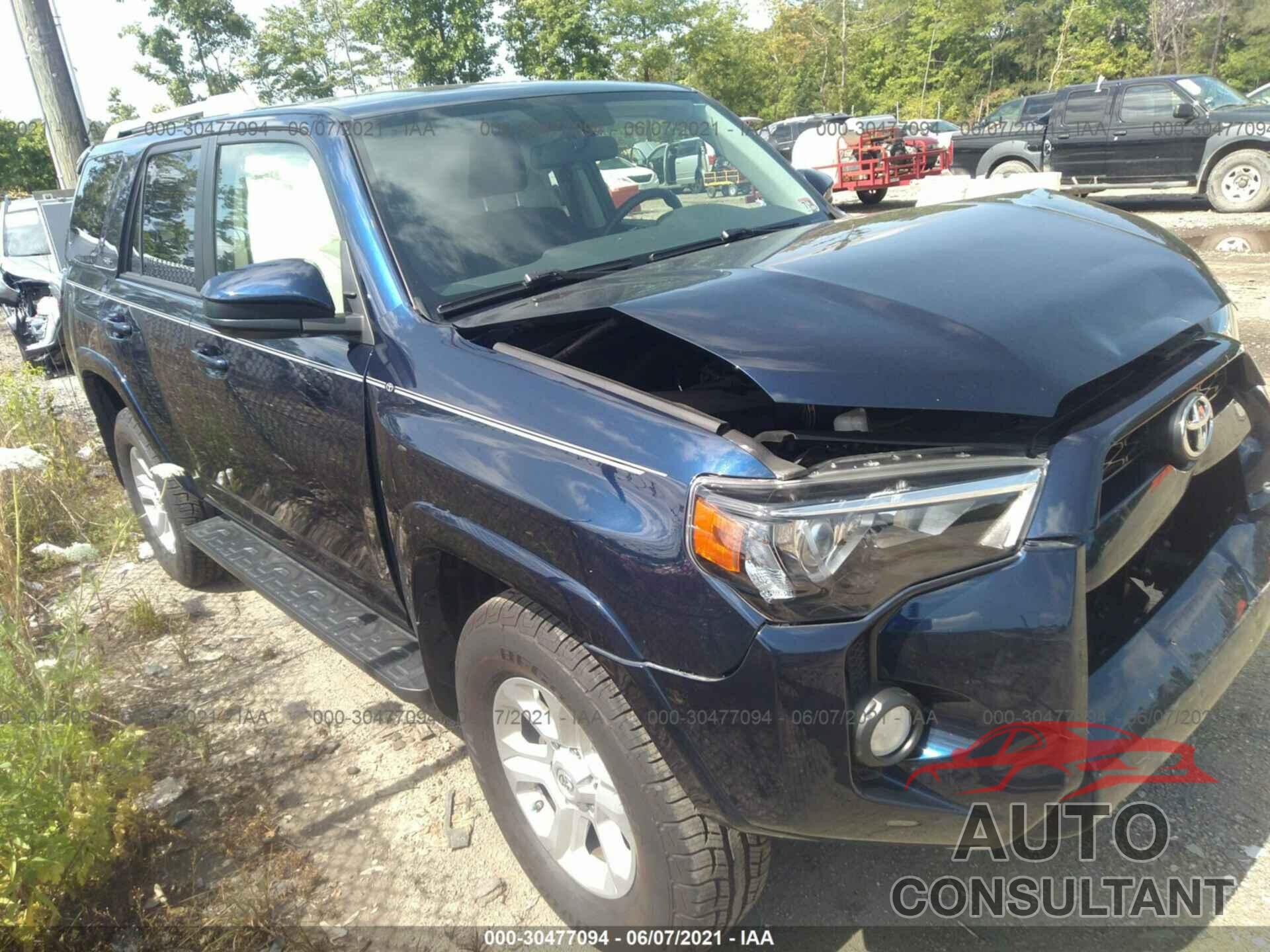 TOYOTA 4RUNNER 2018 - JTEBU5JR2J5585039