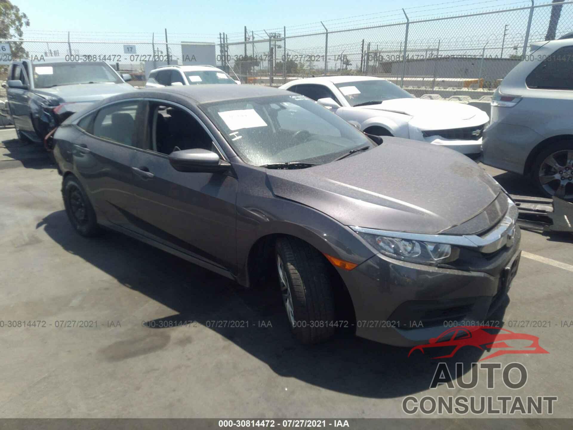 HONDA CIVIC SEDAN 2016 - 2HGFC2F57GH575302