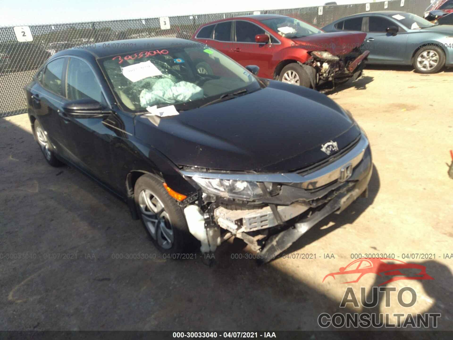 HONDA CIVIC SEDAN 2018 - 19XFC2F52JE018816