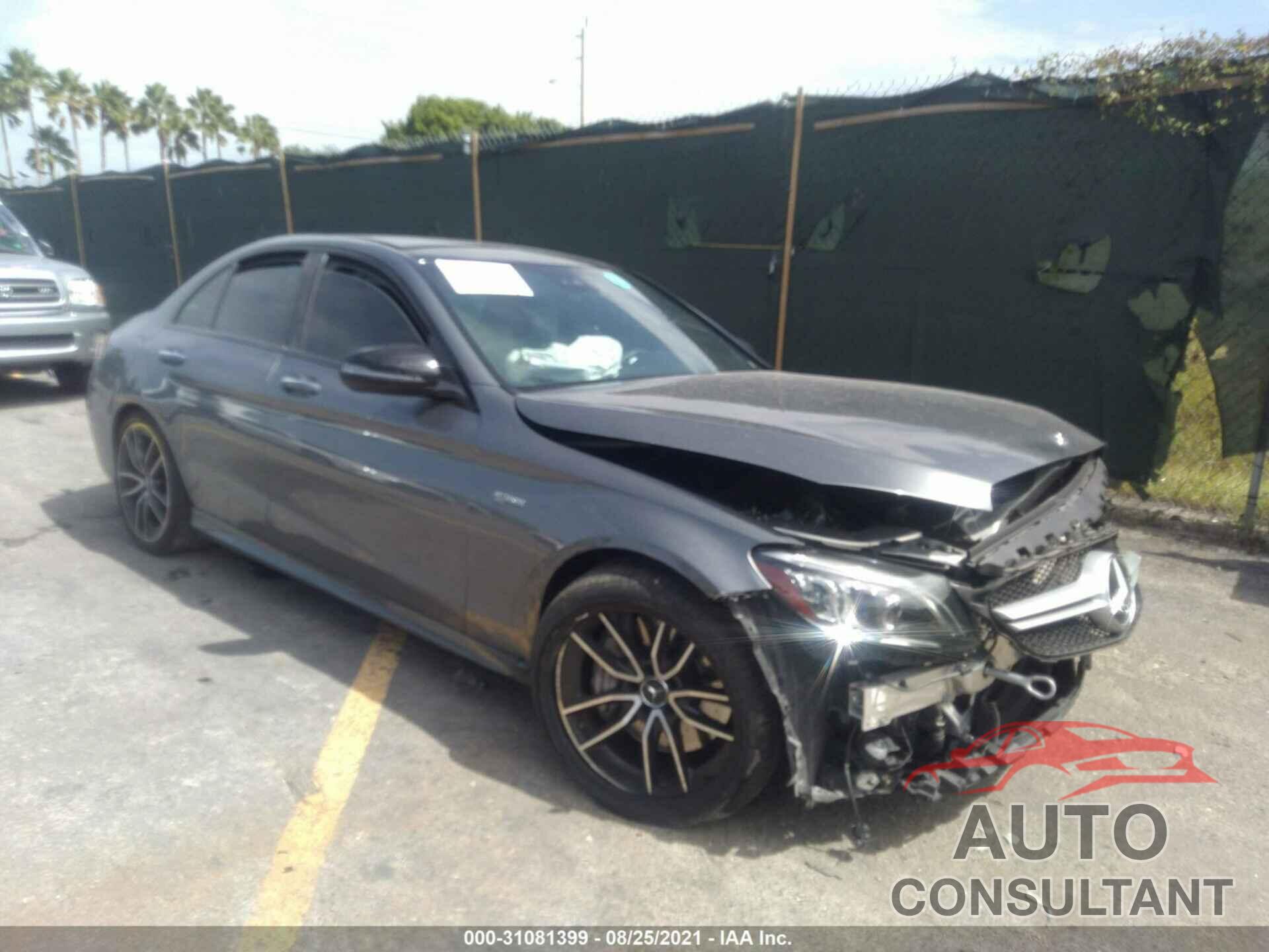 MERCEDES-BENZ C-CLASS 2019 - 55SWF6EB8KU288391