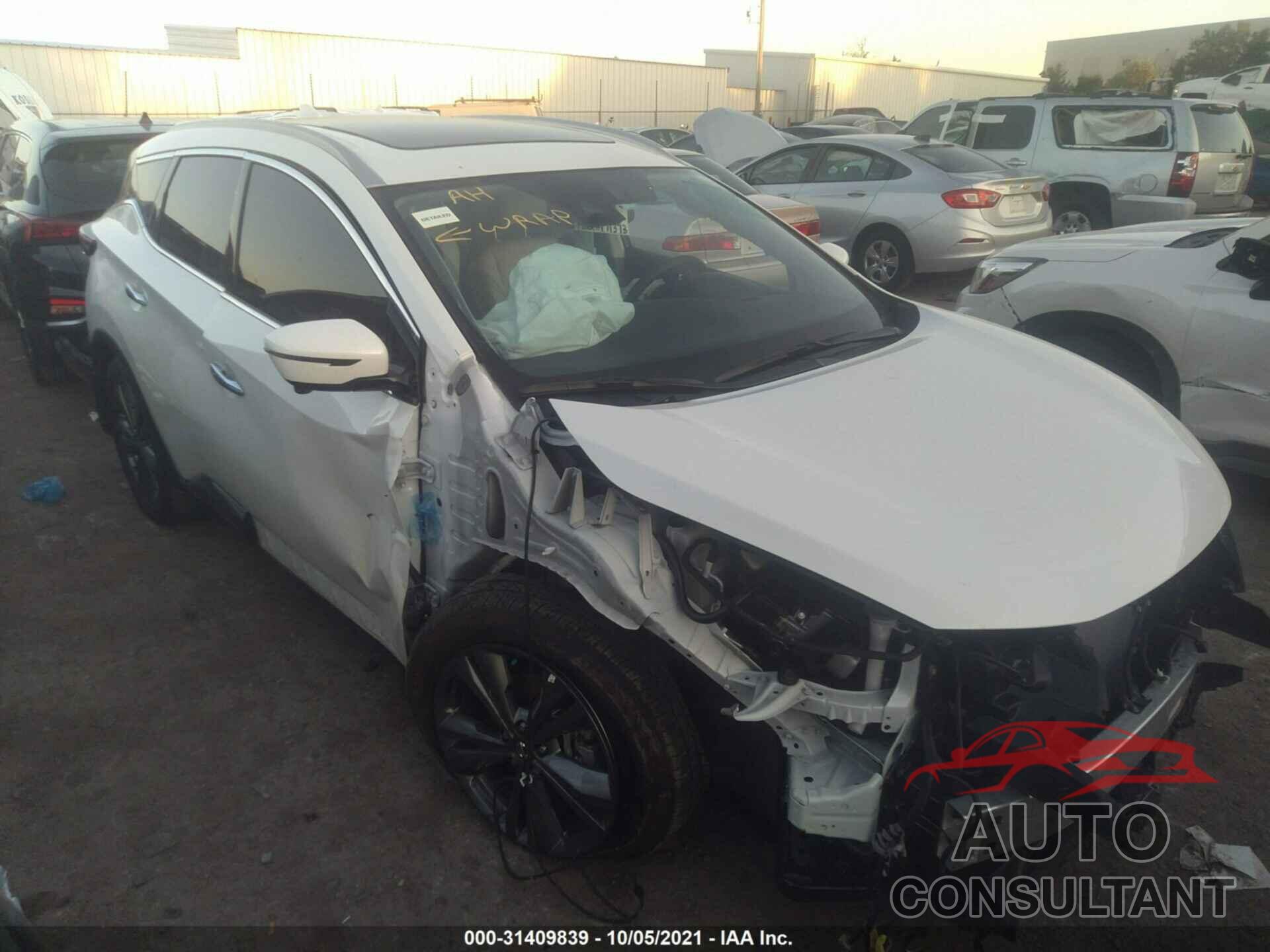 NISSAN MURANO 2020 - 5N1AZ2DJ6LN158791