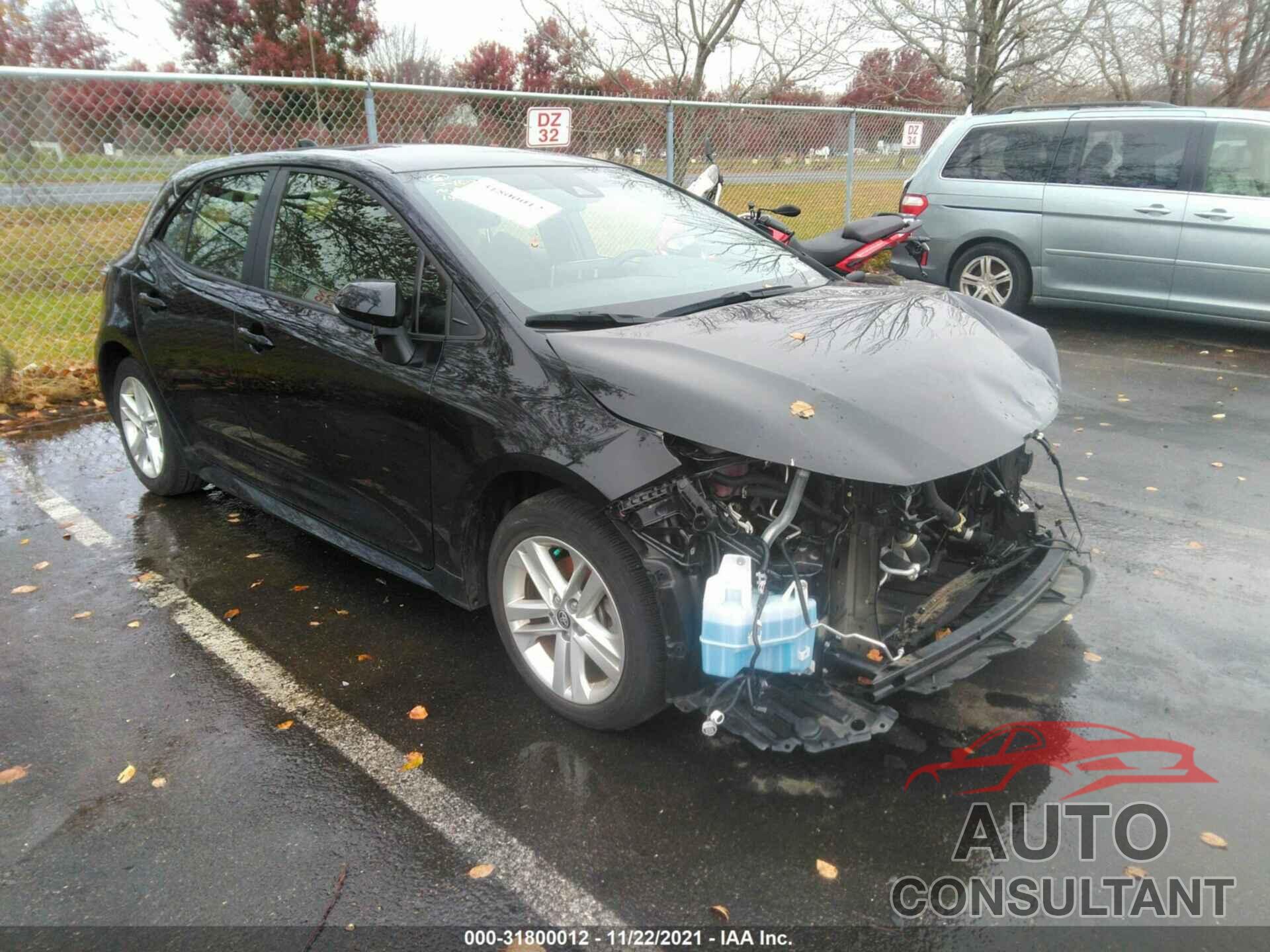 TOYOTA COROLLA HATCHBACK 2019 - JTNK4RBE9K3038298