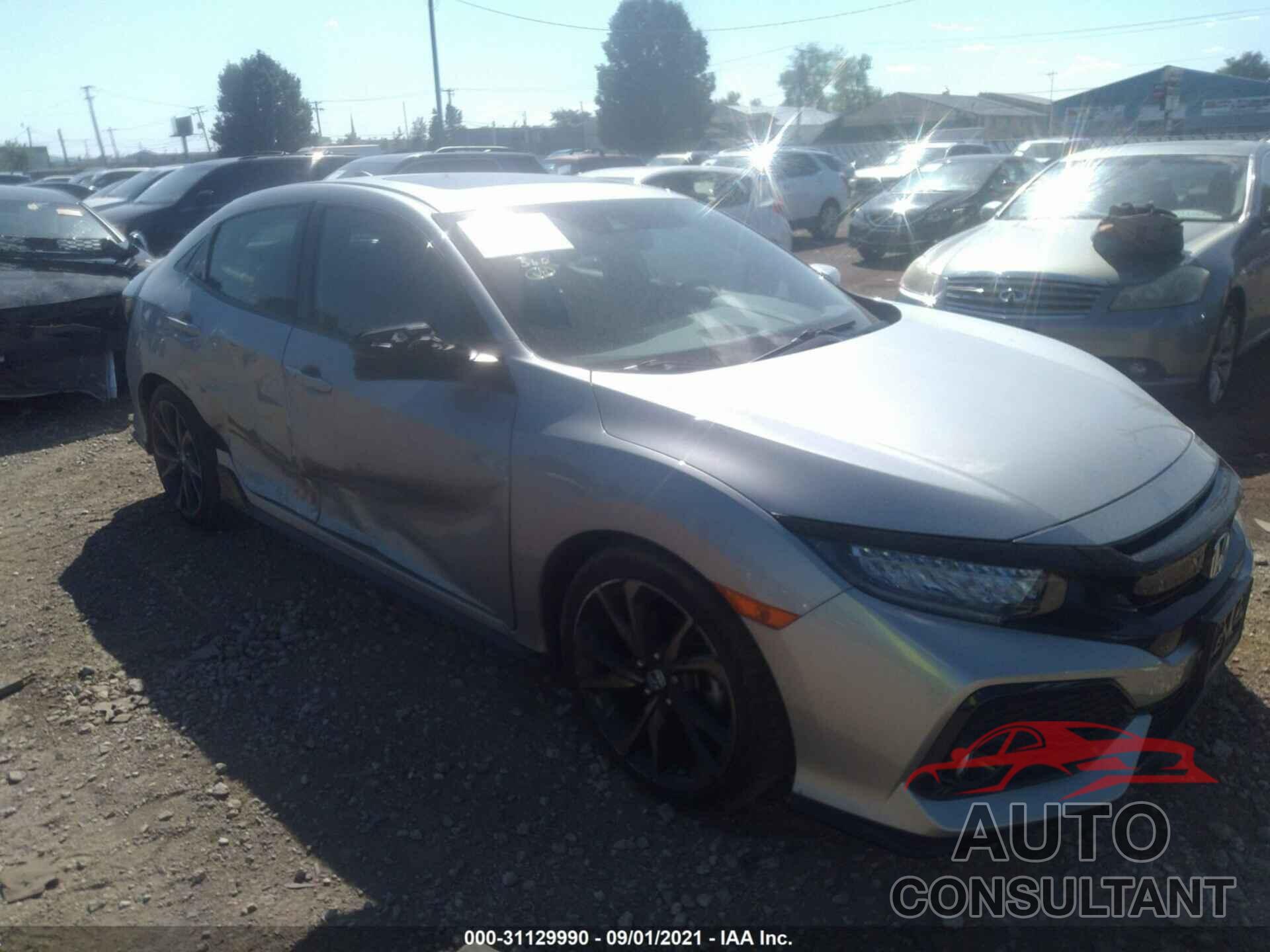 HONDA CIVIC HATCHBACK 2019 - SHHFK7H94KU205730