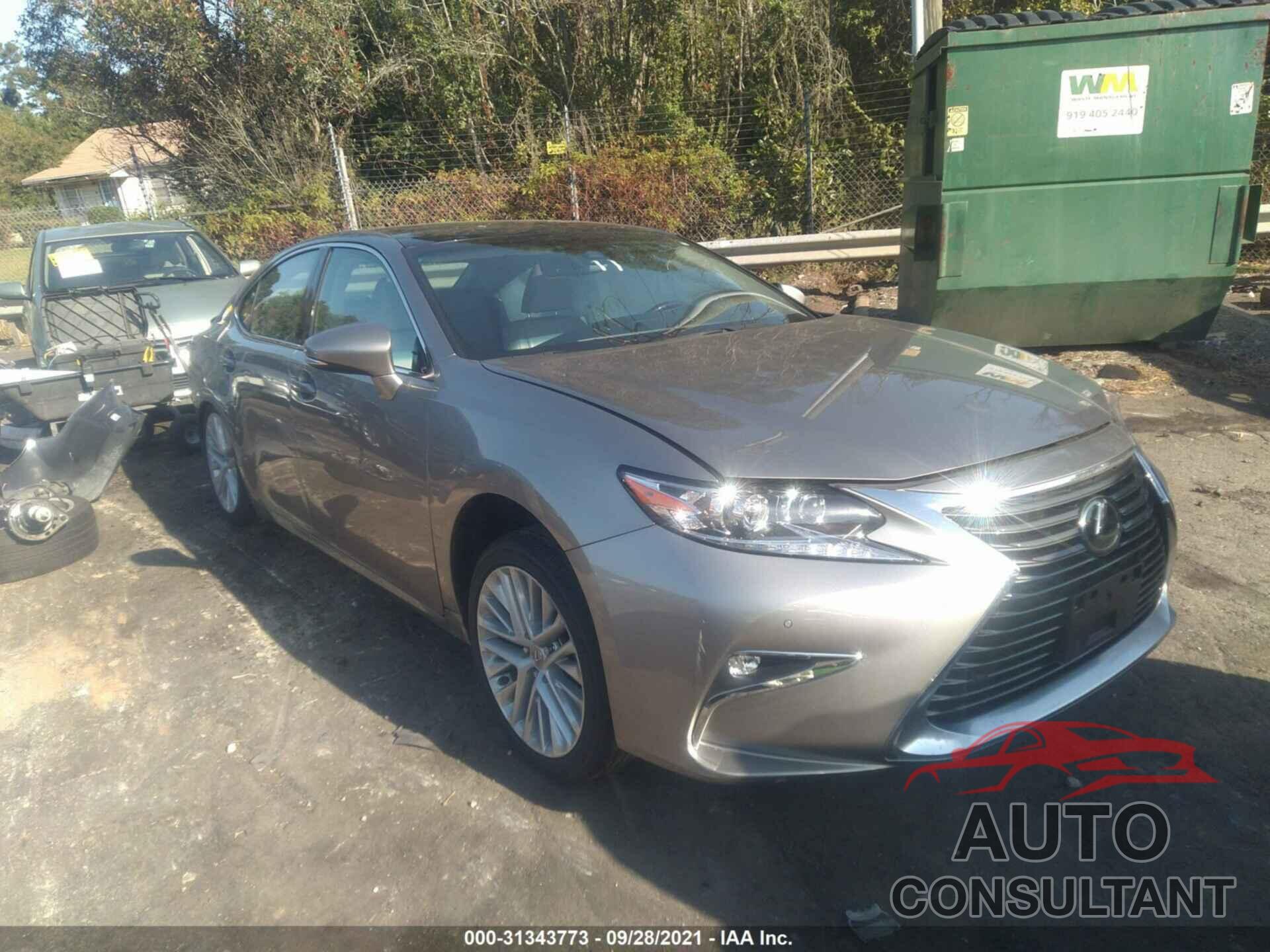 LEXUS ES 2018 - 58ABK1GG8JU095448