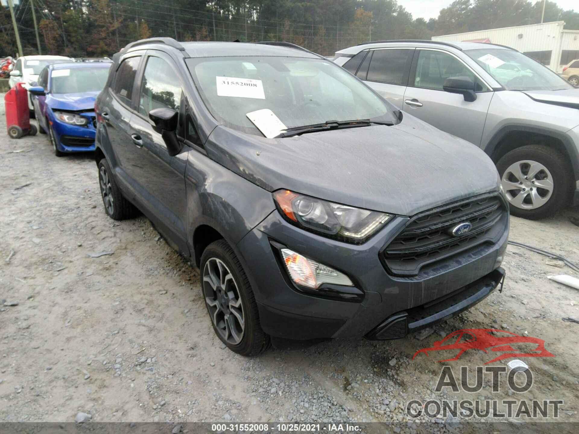 FORD ECOSPORT 2020 - MAJ6S3JL6LC362423