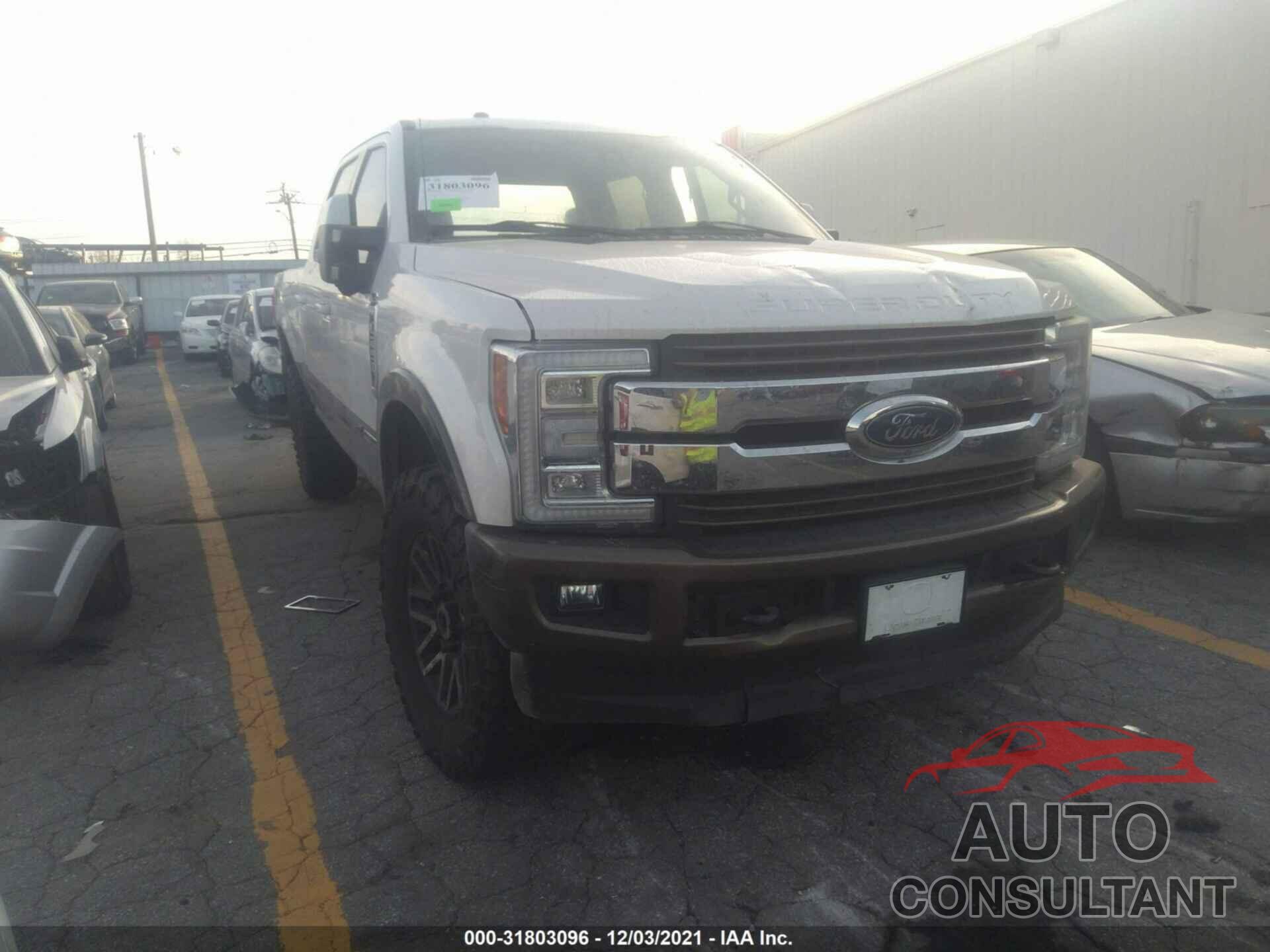 FORD SUPER DUTY F-250 SRW 2017 - 1FT7W2BT7HEC74147