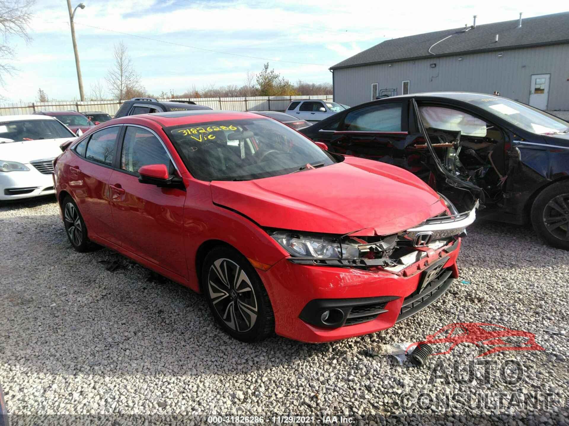 HONDA CIVIC SEDAN 2016 - 2HGFC1F36GH632954