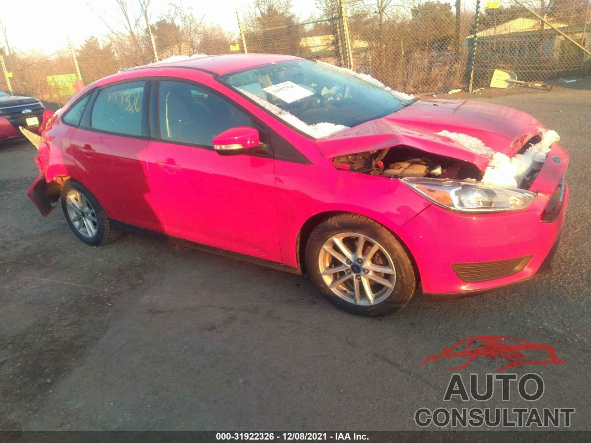 FORD FOCUS 2017 - 1FADP3F23HL296560
