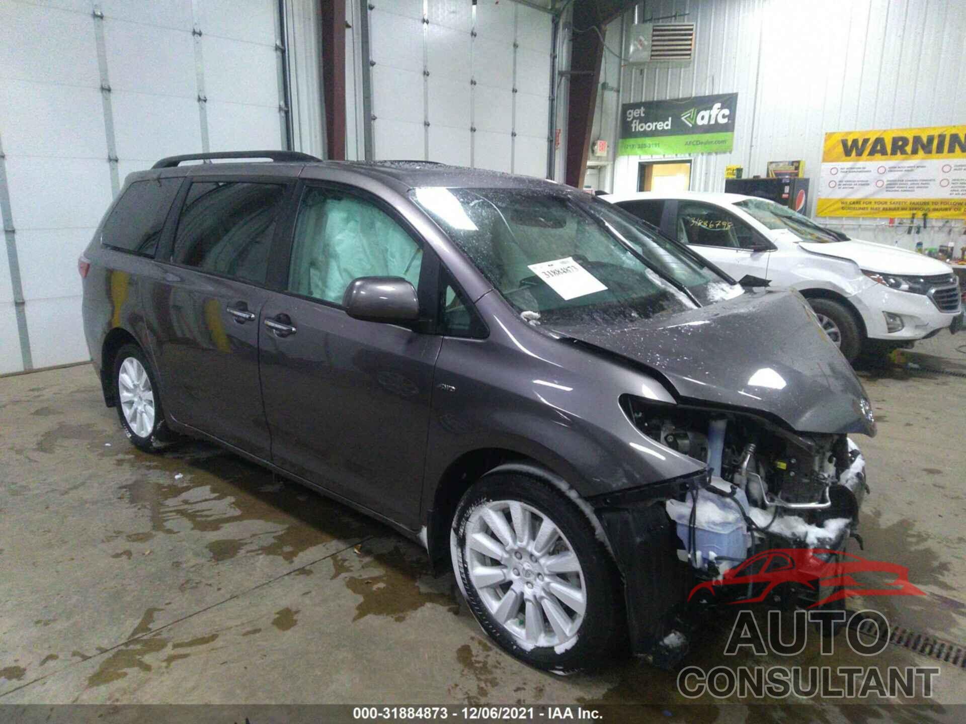 TOYOTA SIENNA 2017 - 5TDDZ3DC6HS178923