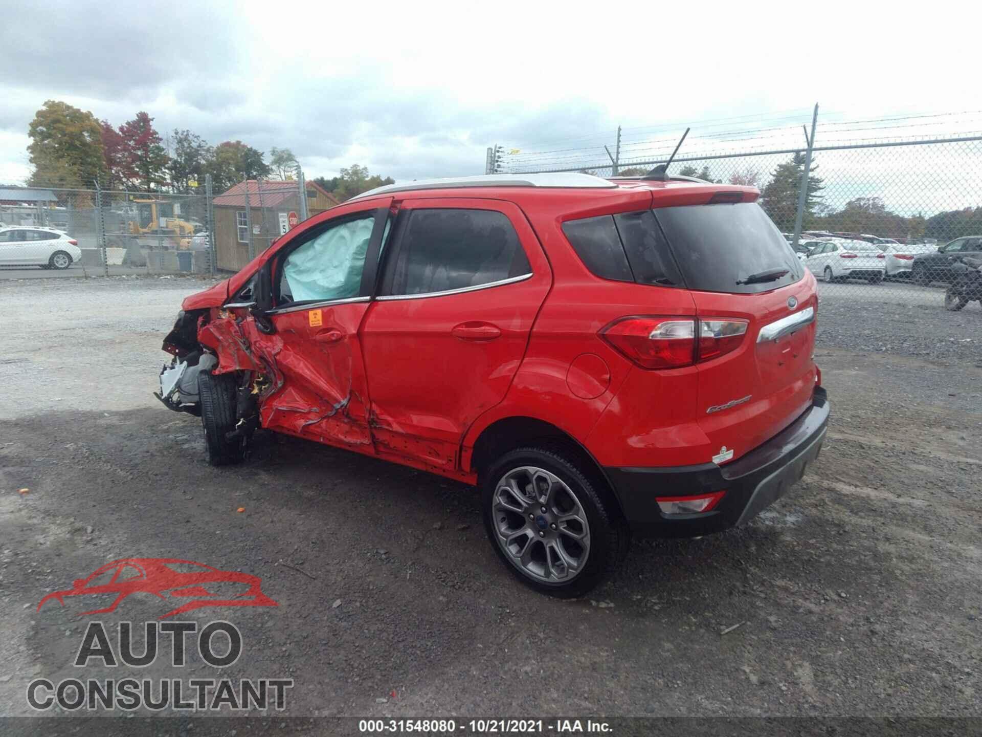 FORD ECOSPORT 2021 - MAJ6S3KL7MC405022