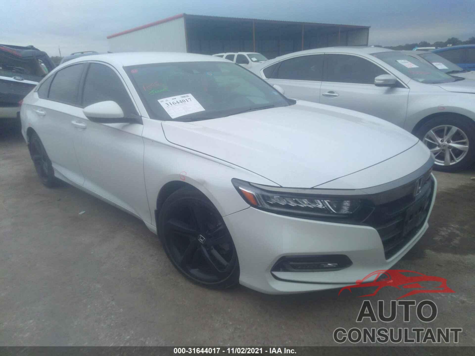 HONDA ACCORD SEDAN 2018 - 1HGCV1F34JA215738