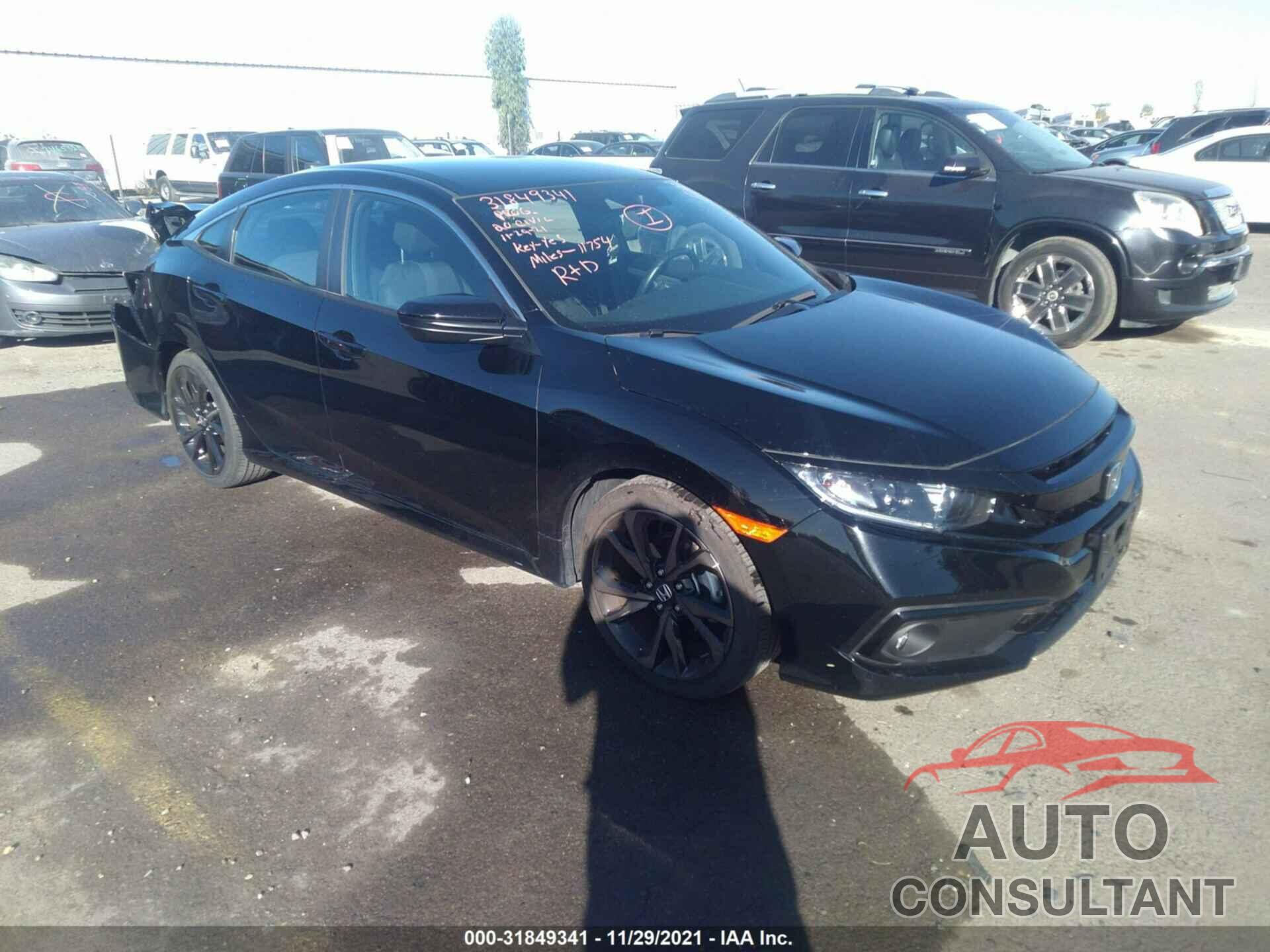 HONDA CIVIC SEDAN 2020 - 2HGFC2F83LH565757