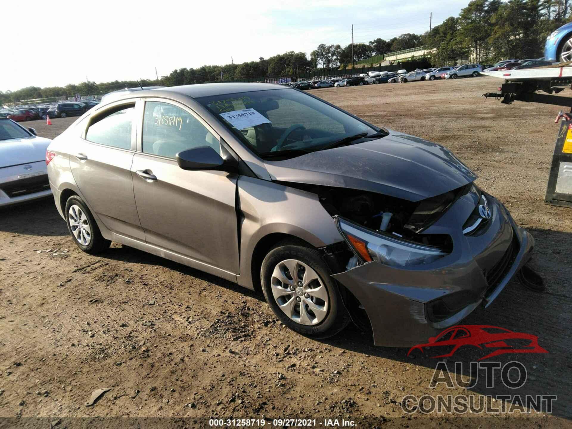 HYUNDAI ACCENT 2017 - KMHCT4AE3HU369358