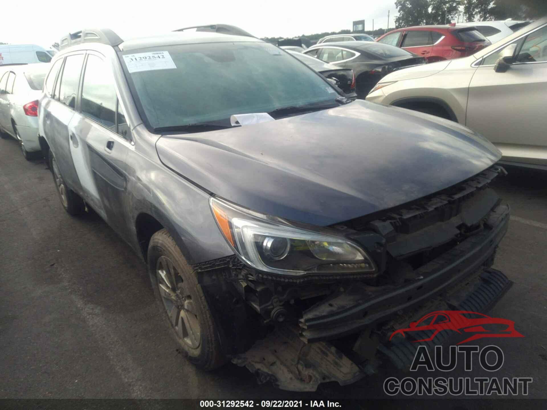 SUBARU OUTBACK 2017 - 4S4BSAFCXH3255822