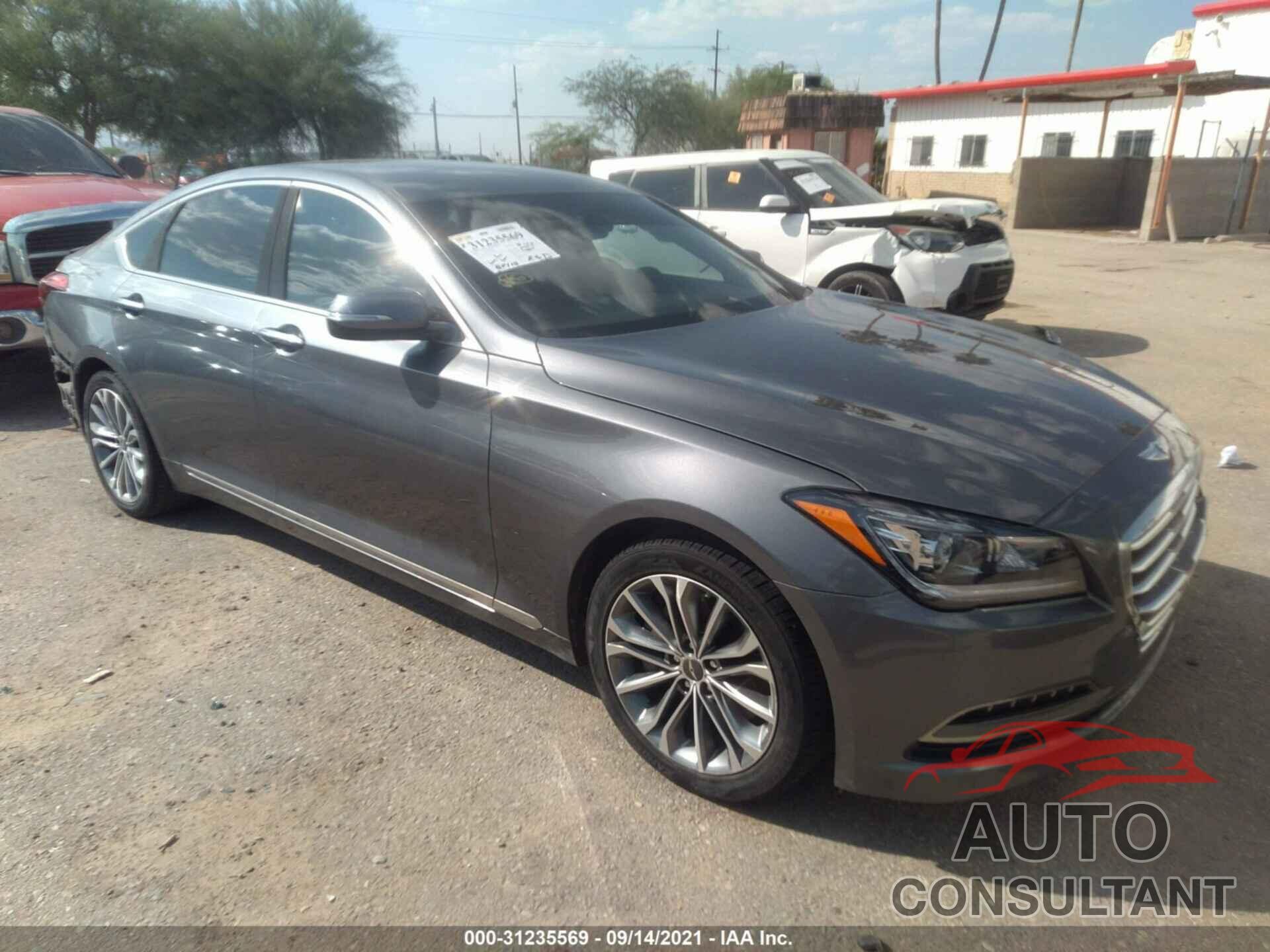 HYUNDAI GENESIS 2016 - KMHGN4JE5GU137581