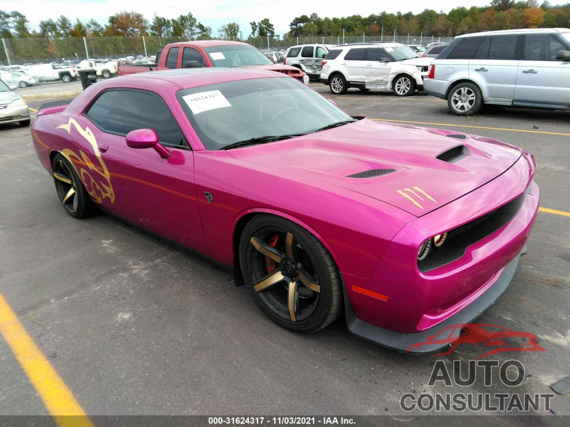 DODGE CHALLENGER 2016 - 2c3cdzc93gh352449
