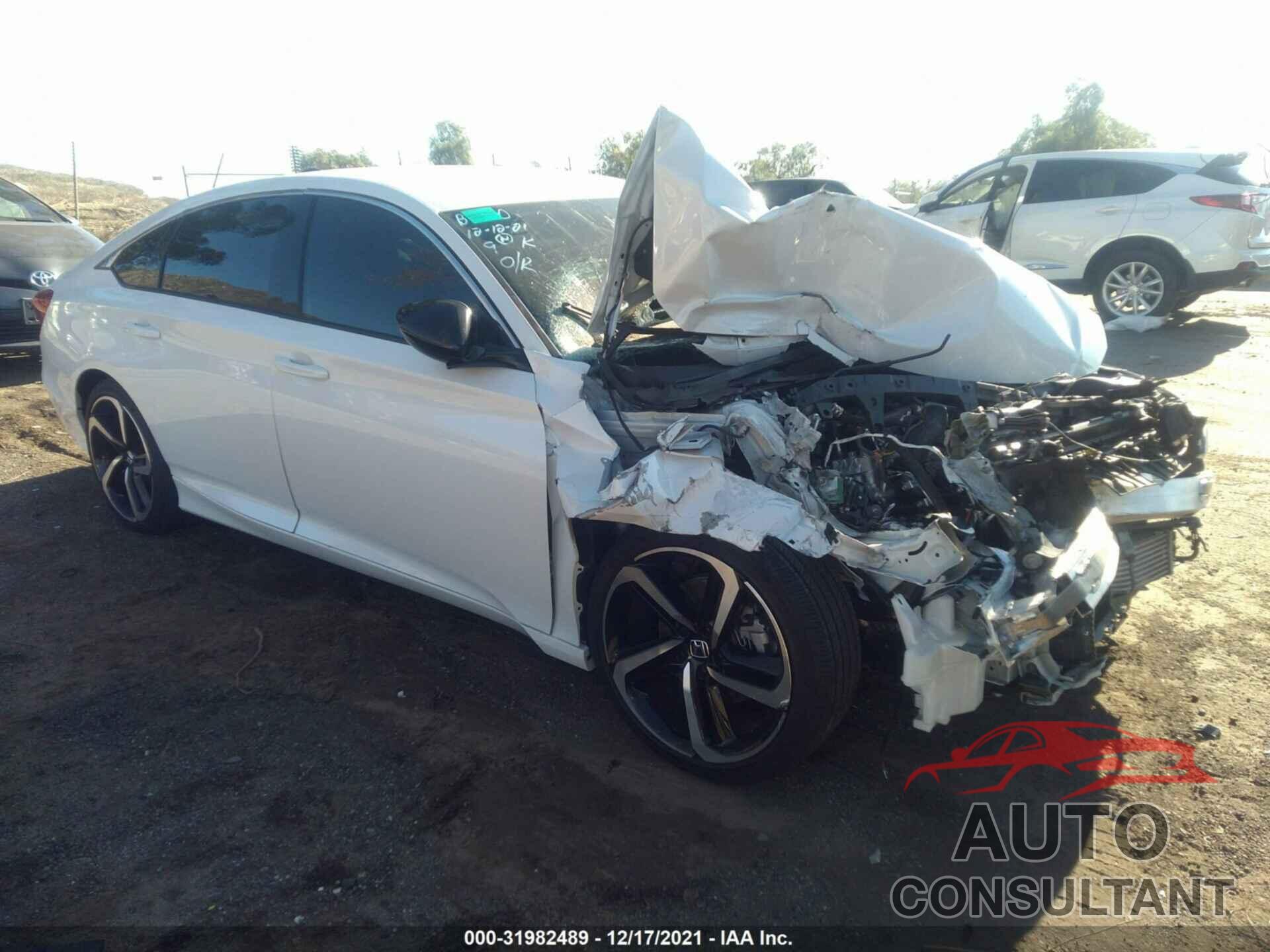 HONDA ACCORD SEDAN 2021 - 1HGCV1F34MA013986