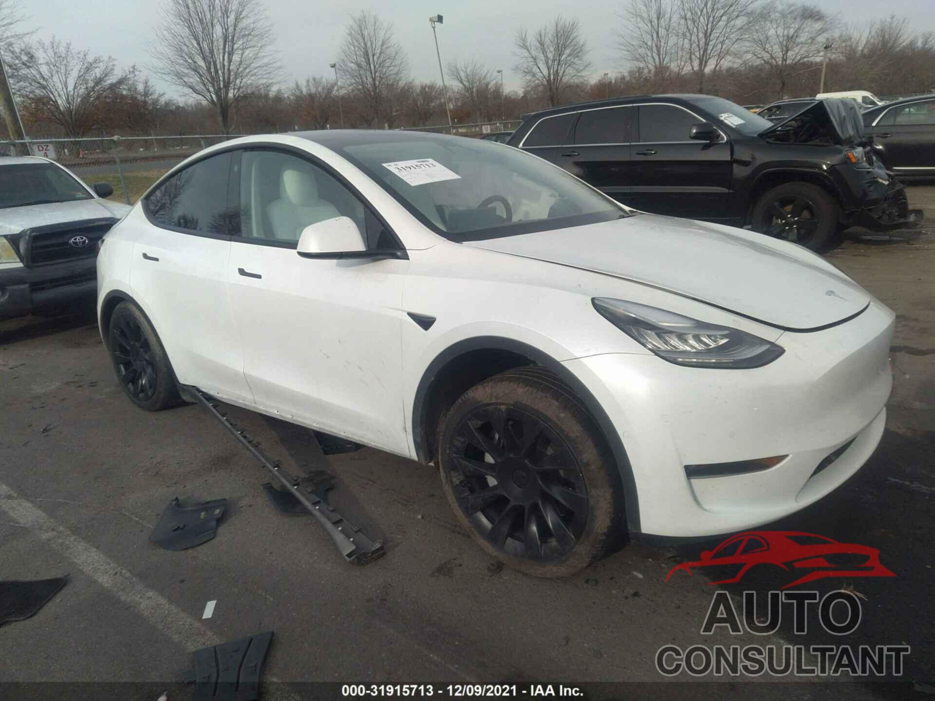 TESLA MODEL Y 2021 - 5YJYGDEE2MF089880