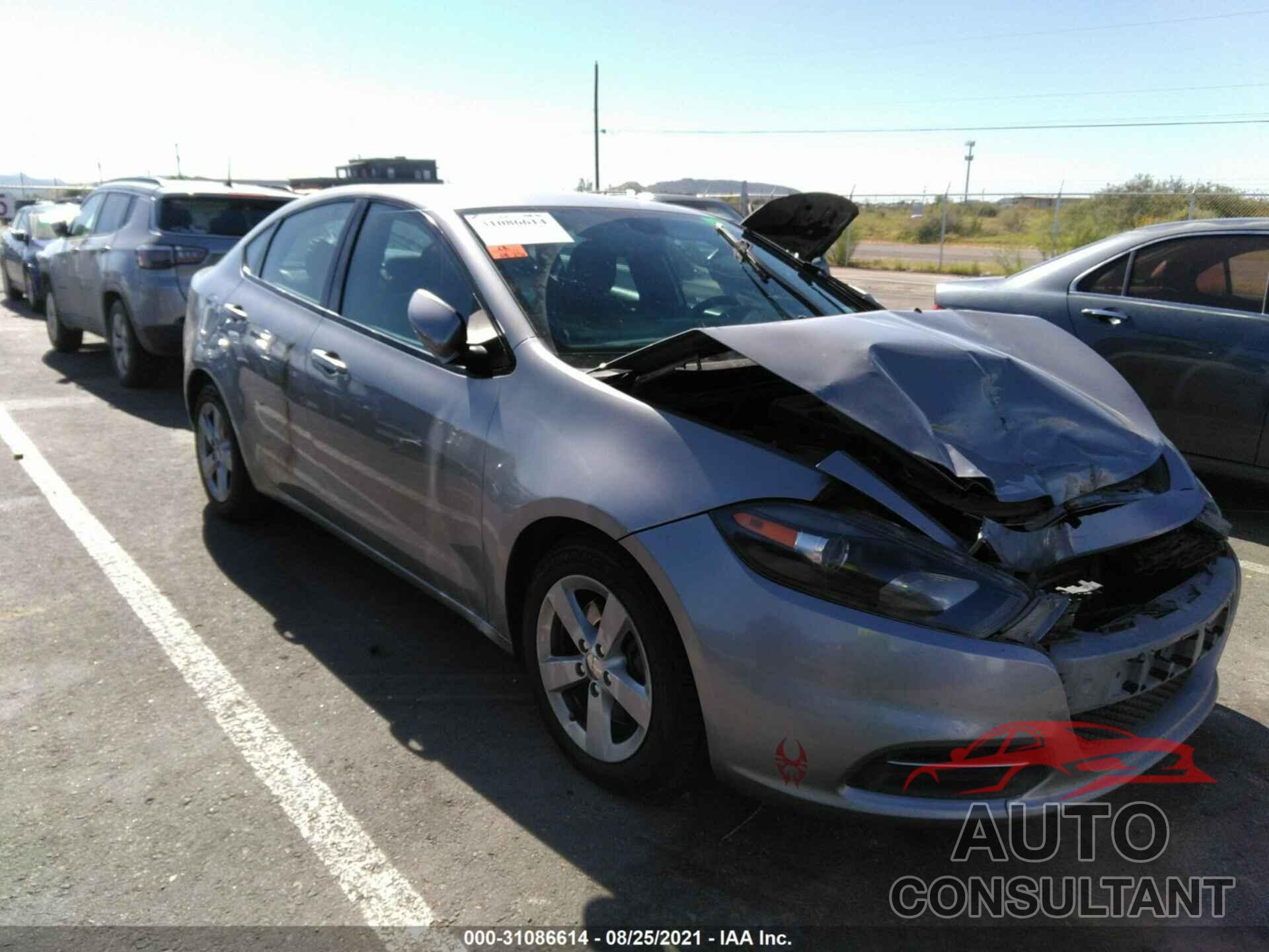 DODGE DART 2016 - 1C3CDFBB9GD551098